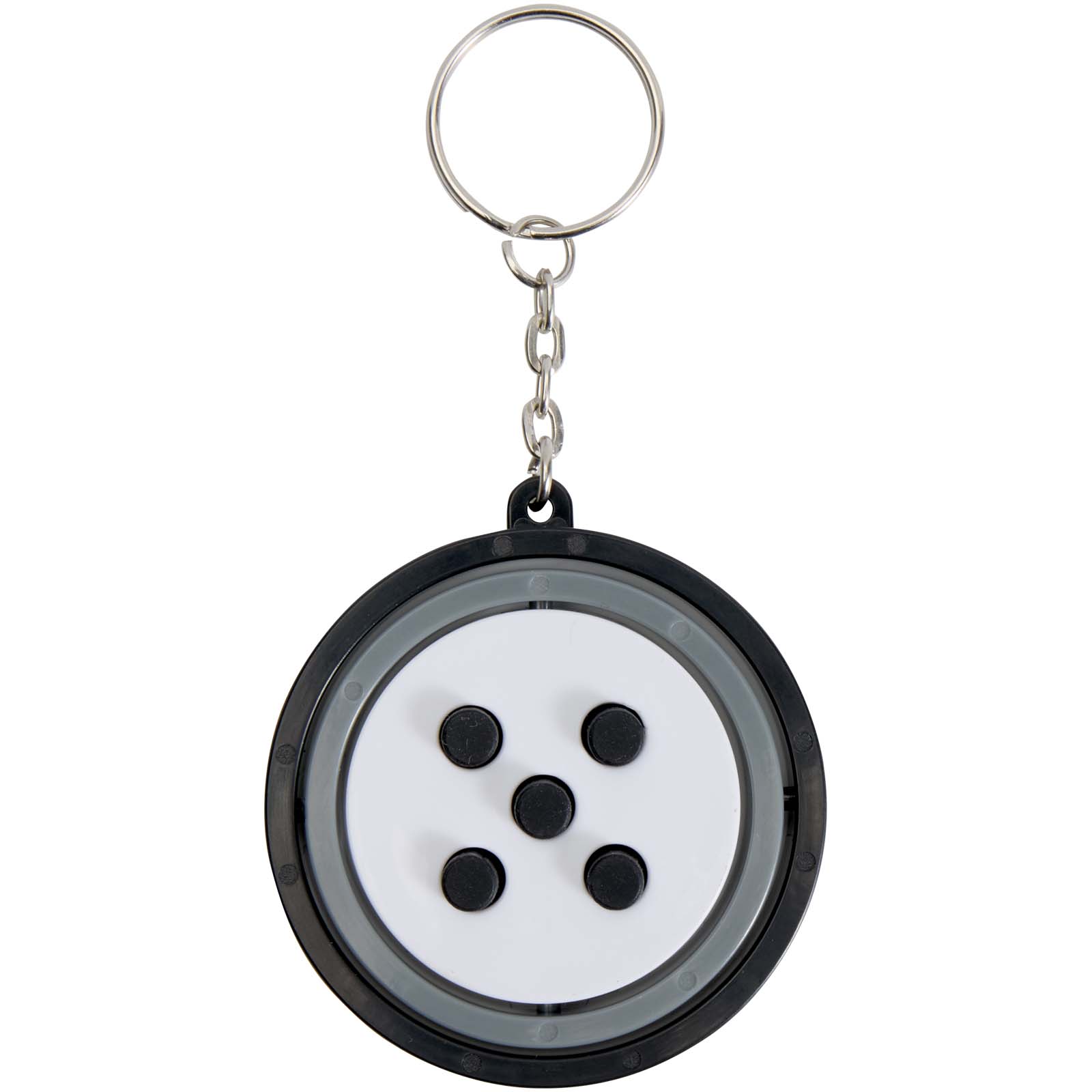 Spinx Gyroskop Fidget Schlüsselanhänger aus recyceltem Kunststoff