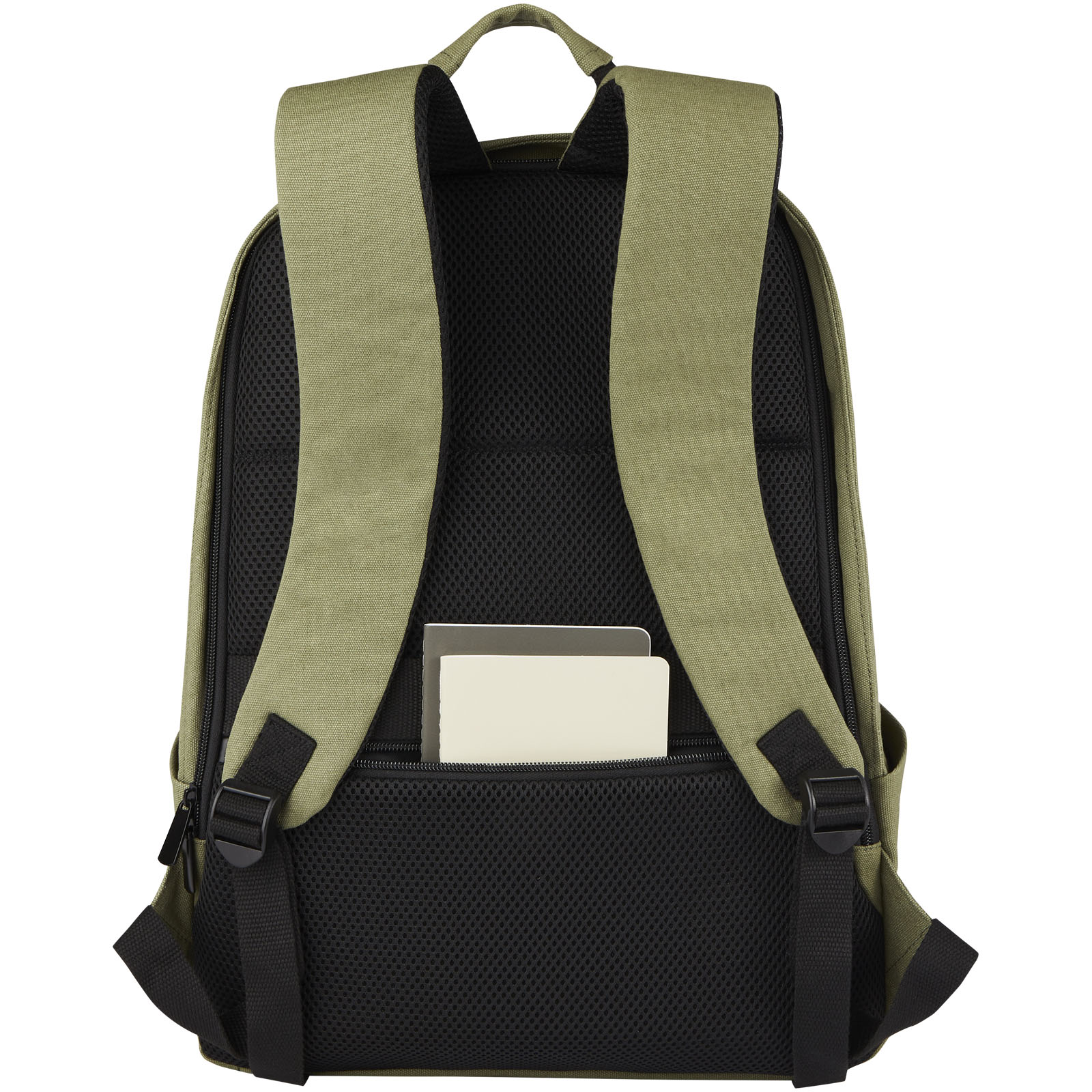 Joey 15,6 Zoll Anti-Diebstahl Laptop Rucksack 18 L aus GRS-recyceltem Canvas
