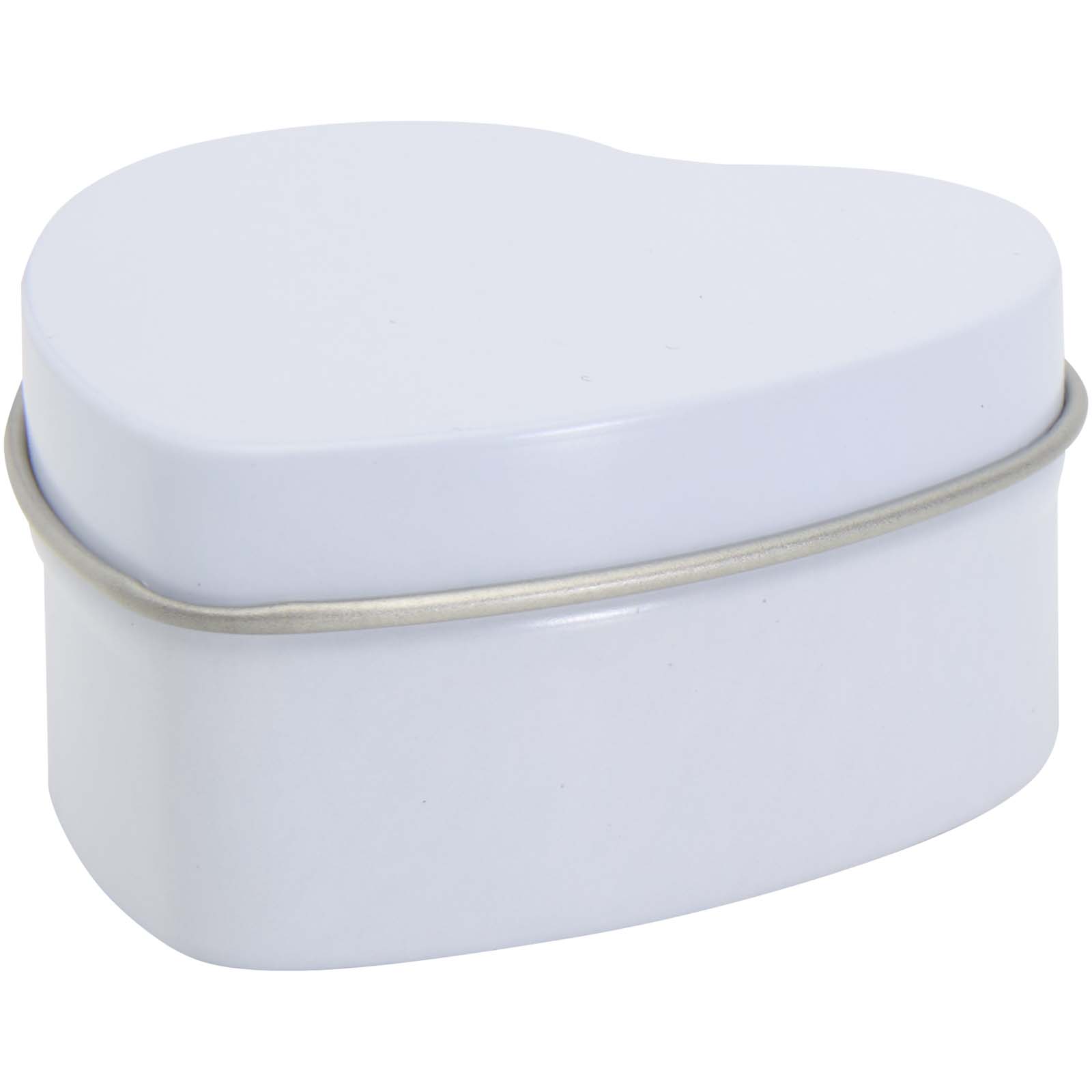 Blissful Herzförmige Zinnkerze mit Vanille Duft