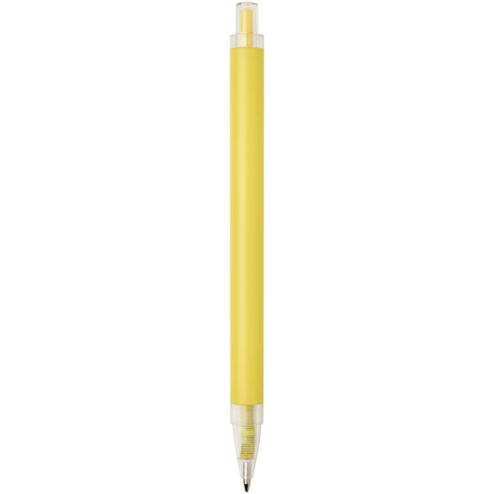 Spectrum Kugelschreiber aus recyceltem Aluminium blaue Tinte