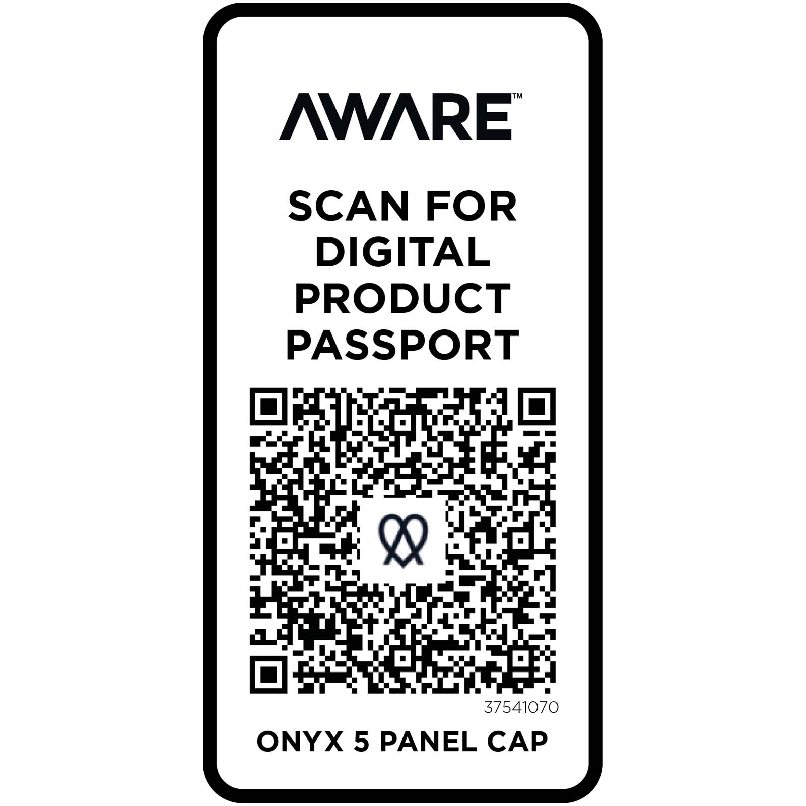 Onyx 5 Segmenten Aware™ recycelte Kappe