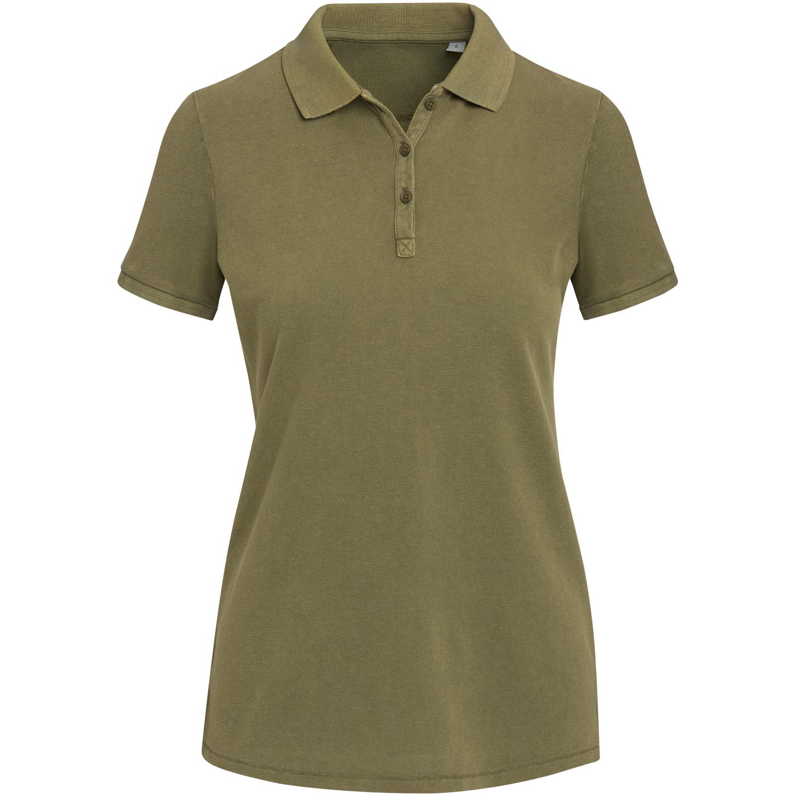 Calgary Poloshirt für Damen im Washed Look, 200 g/m2