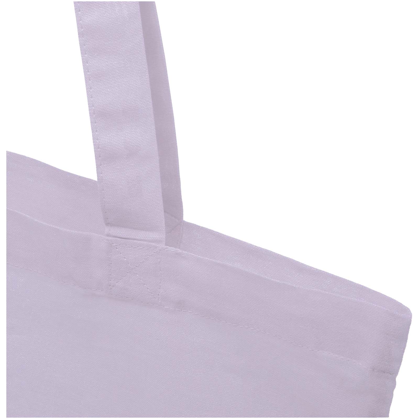 Madras 140 g/m² Baumwoll Tragetasche aus GRS recycelter Baumwolle, 7L