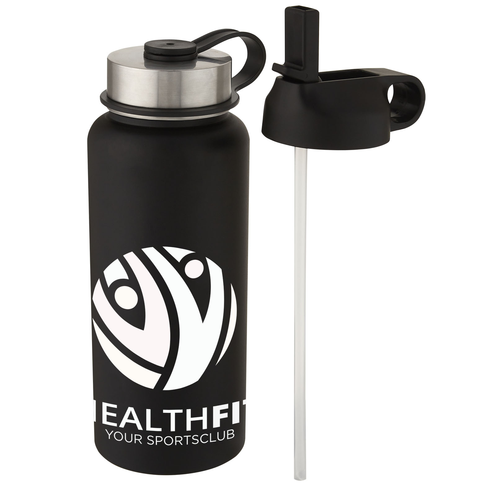 Supra 1 l Kupfer-Vakuum Isolierflasche mit 2 Deckeln