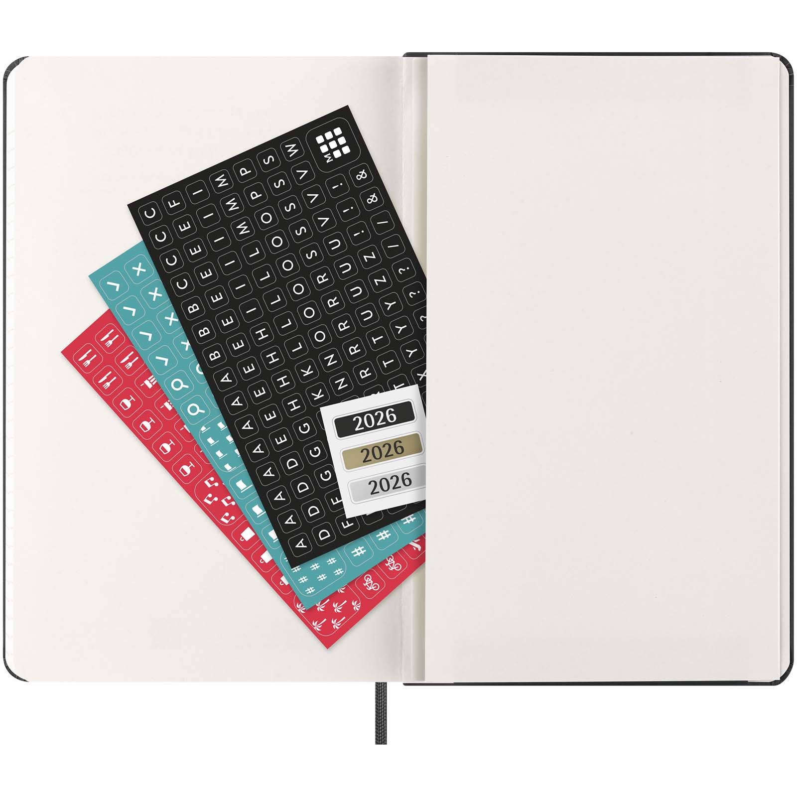 Moleskine Hardcover 12 Monate Wochenkalender L horizontal