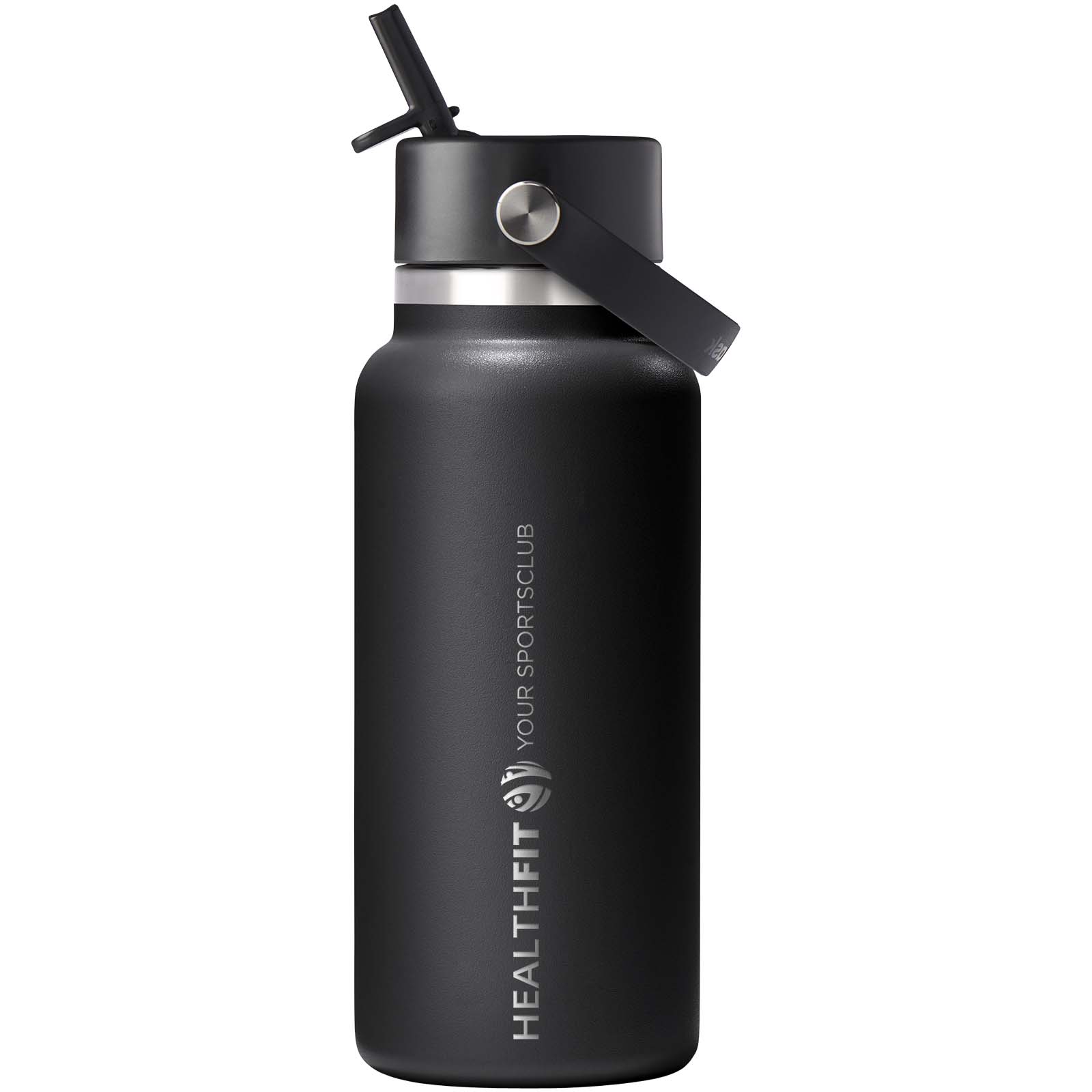 Hydro Flask Wide Mouth 946 ml isolierte Edelstahl Trinkflasche mit Strohhalmverschluss