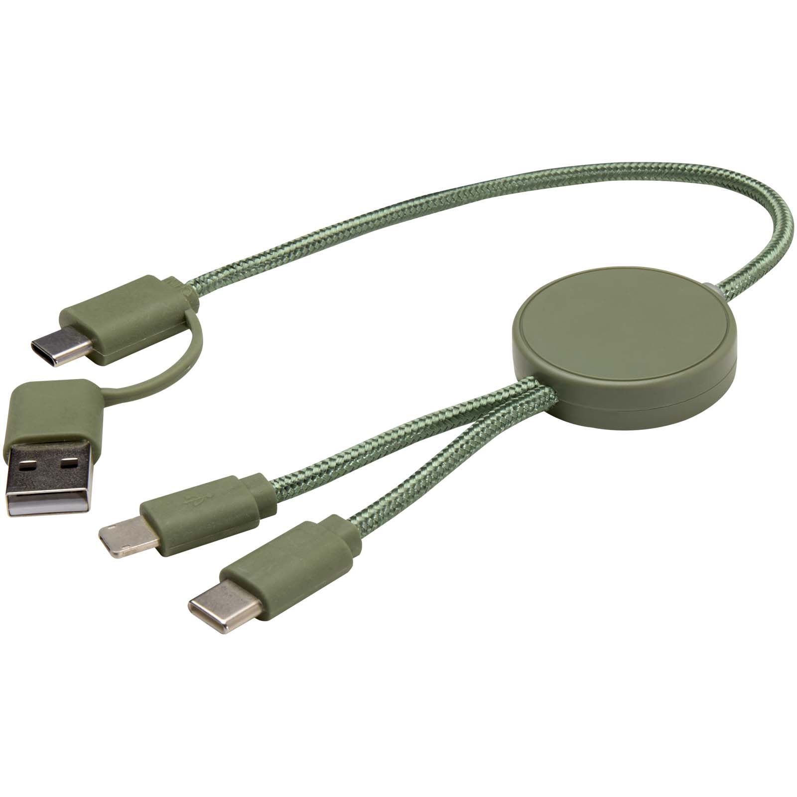 Citala 30 cm 5-in-1 Kabel aus recyceltem Kunststoff für Datenübertragung und 27W Schnellladung