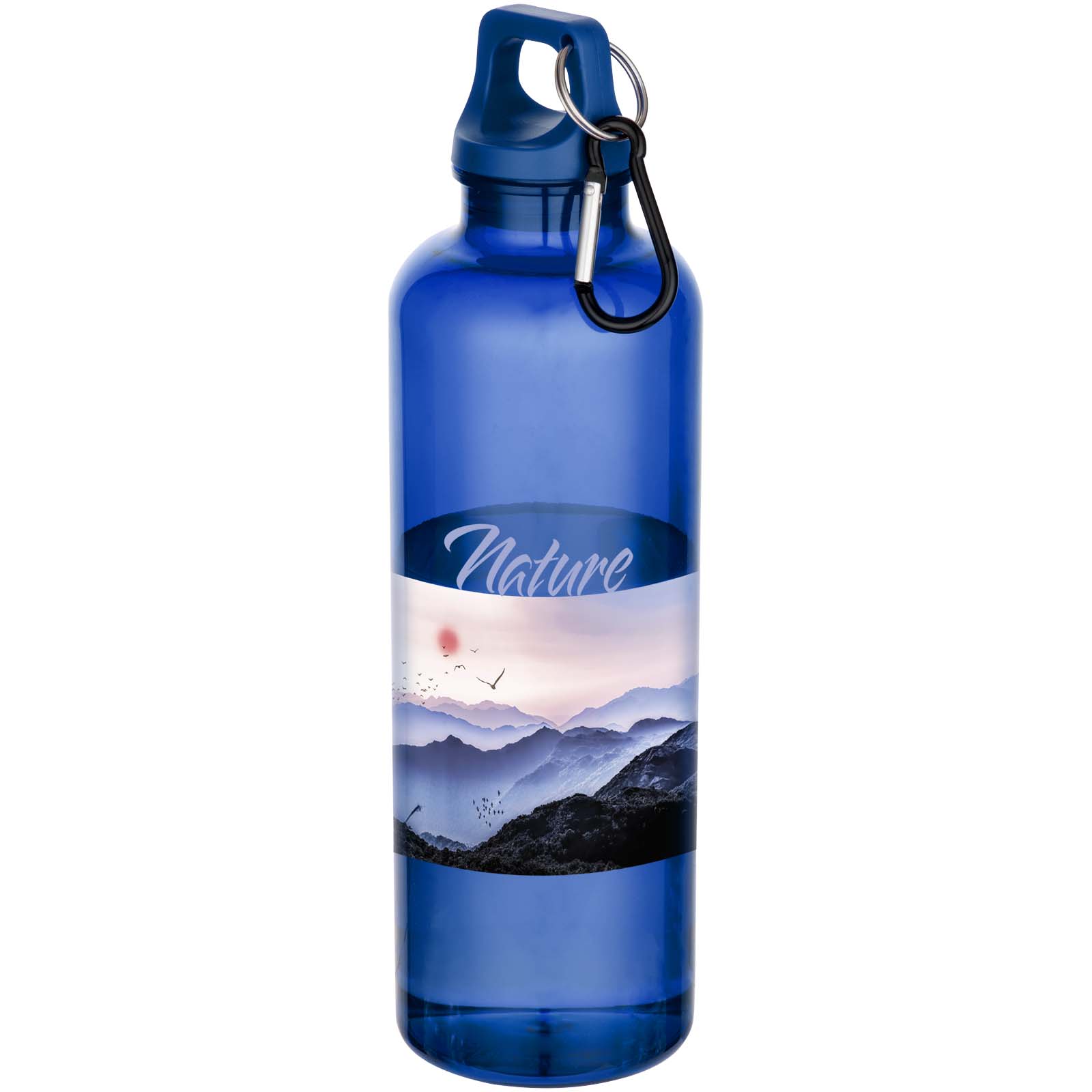 Oregon 750 ml RCS-zertifizierte Trinkflasche aus recyceltem Kunststoff mit Karabinerhaken
