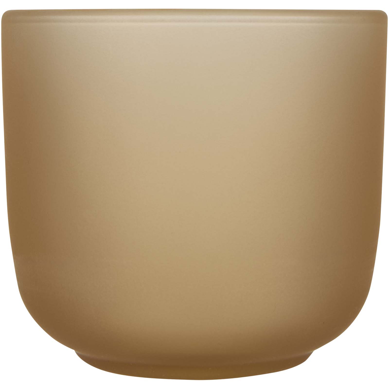 Male Set aus Holztablett und Glastassen