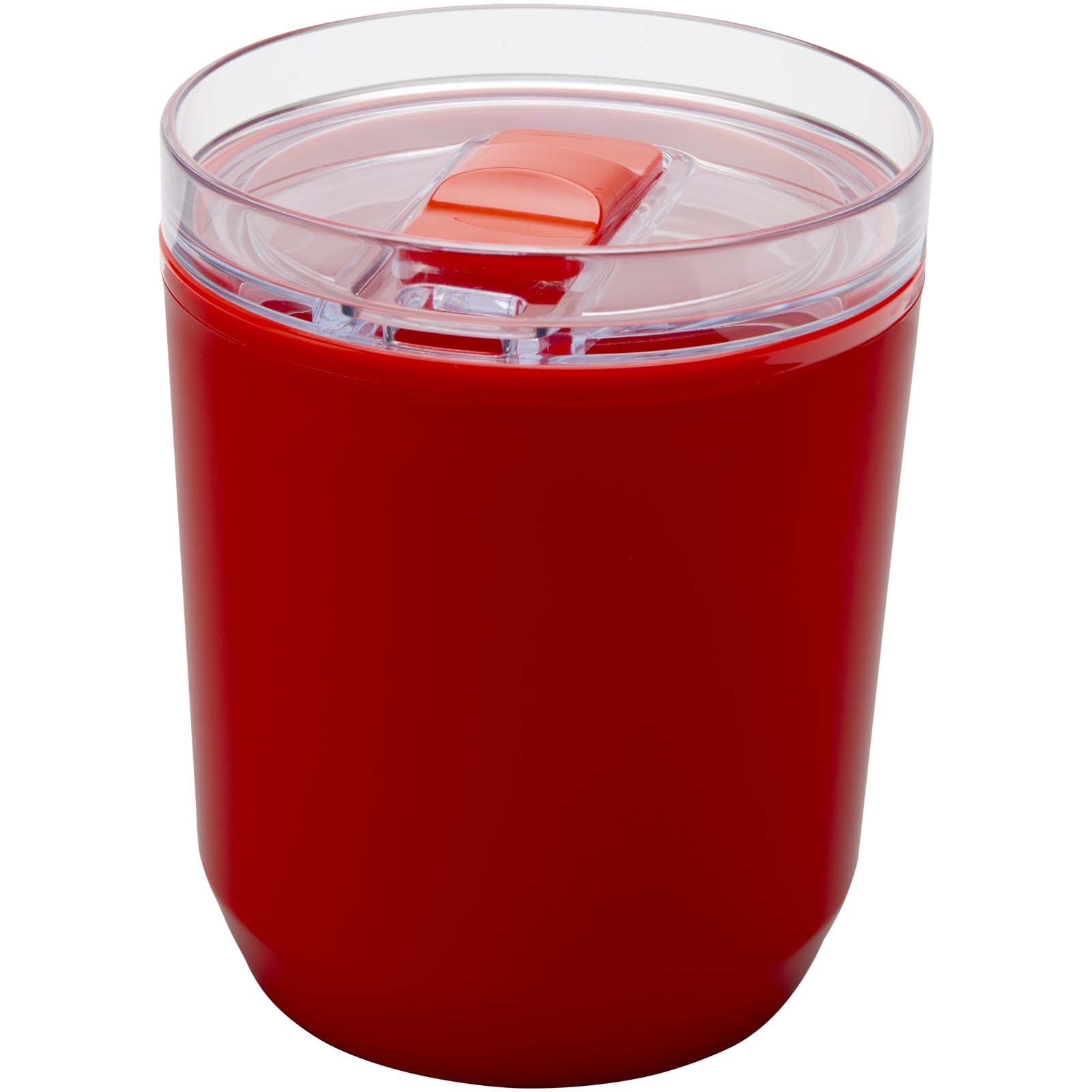 Hudson 180 ml doppelwandiger Becher aus recyceltem Kunststoff