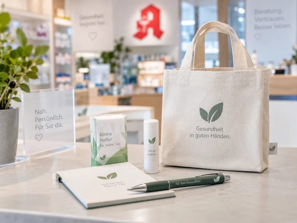 Werbeartikel für Apotheken: Was wirklich gut ankommt