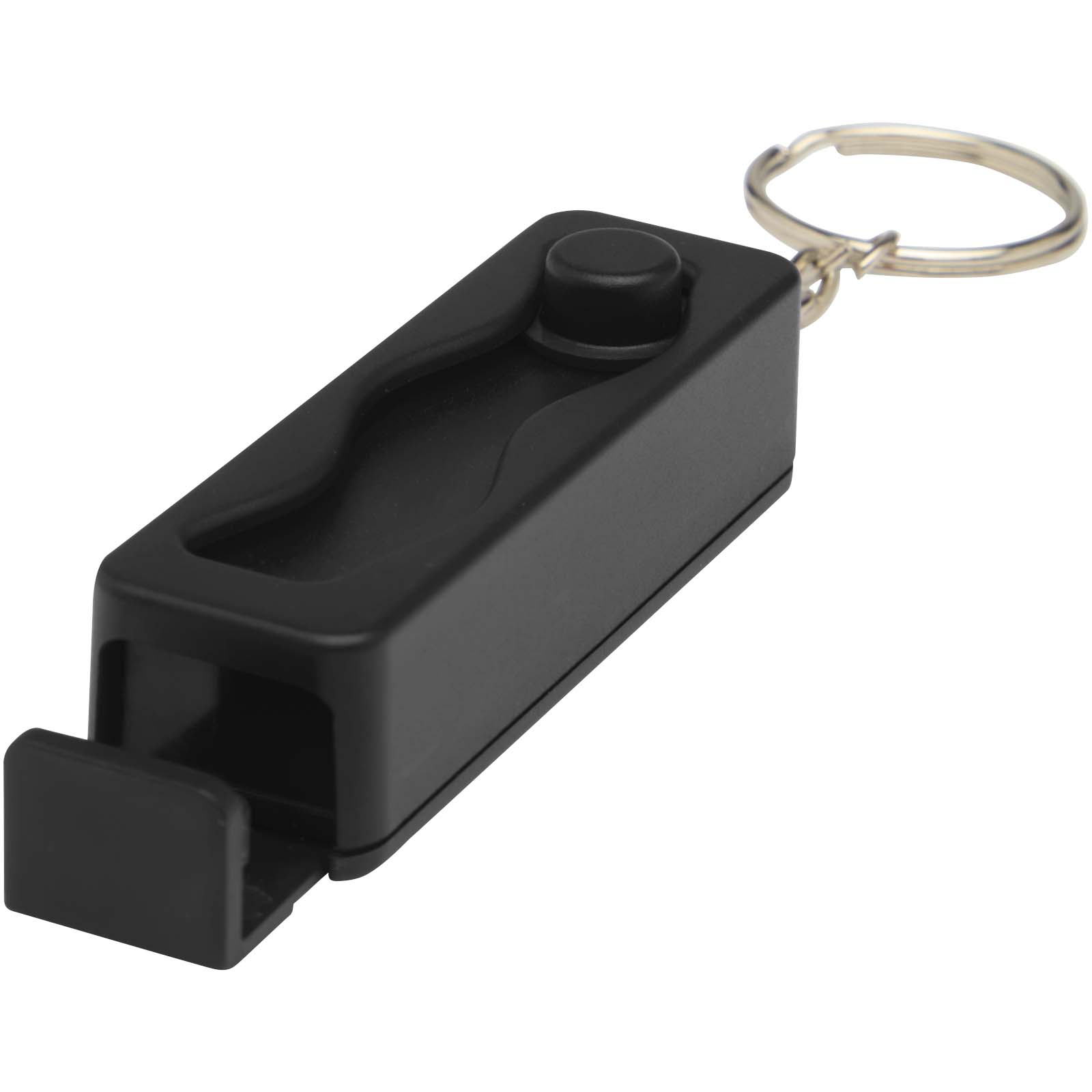 Aggia Telefonladestation aus recyceltem Kunststoff mit Fidget-Toy