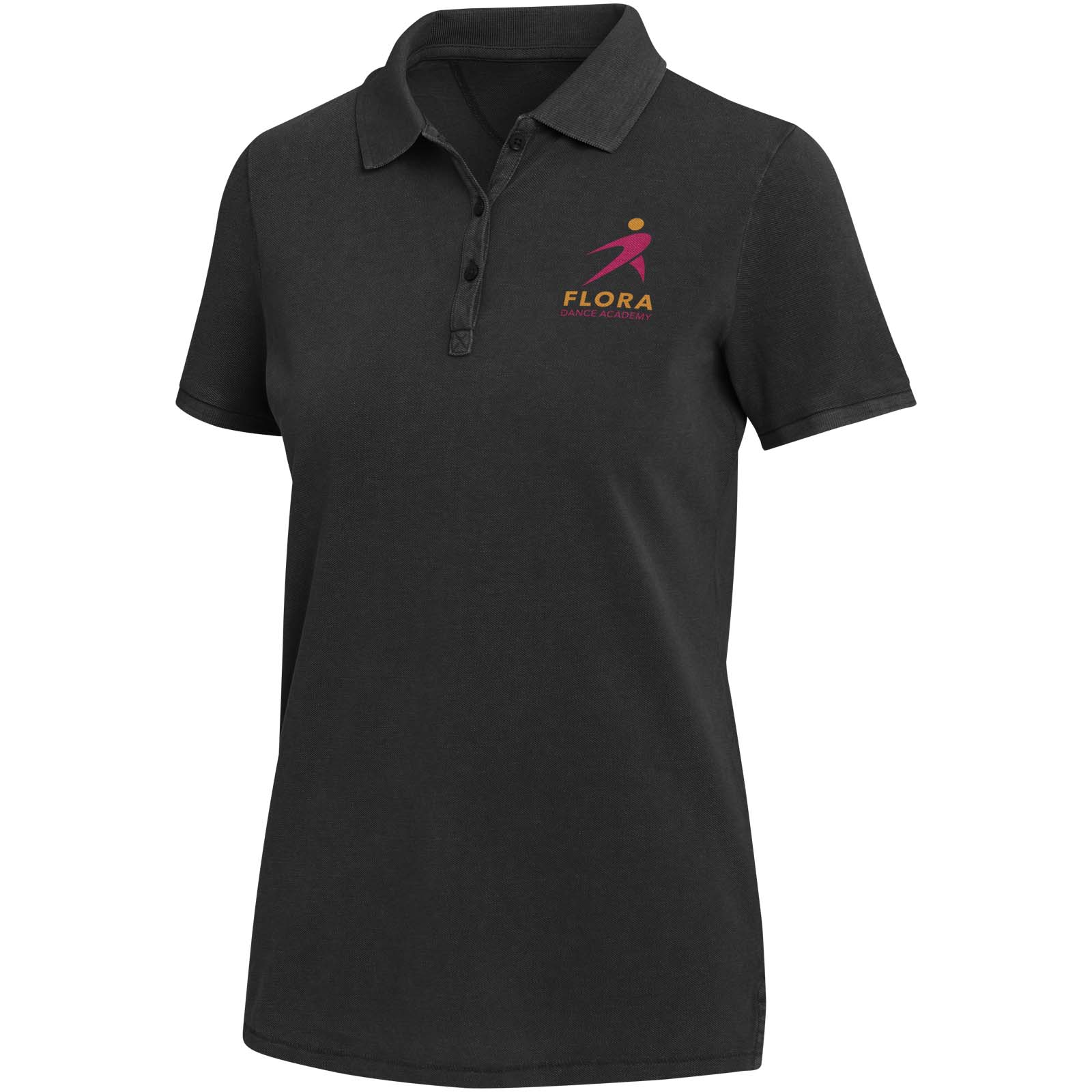 Calgary Poloshirt für Damen im Washed Look, 200 g/m2