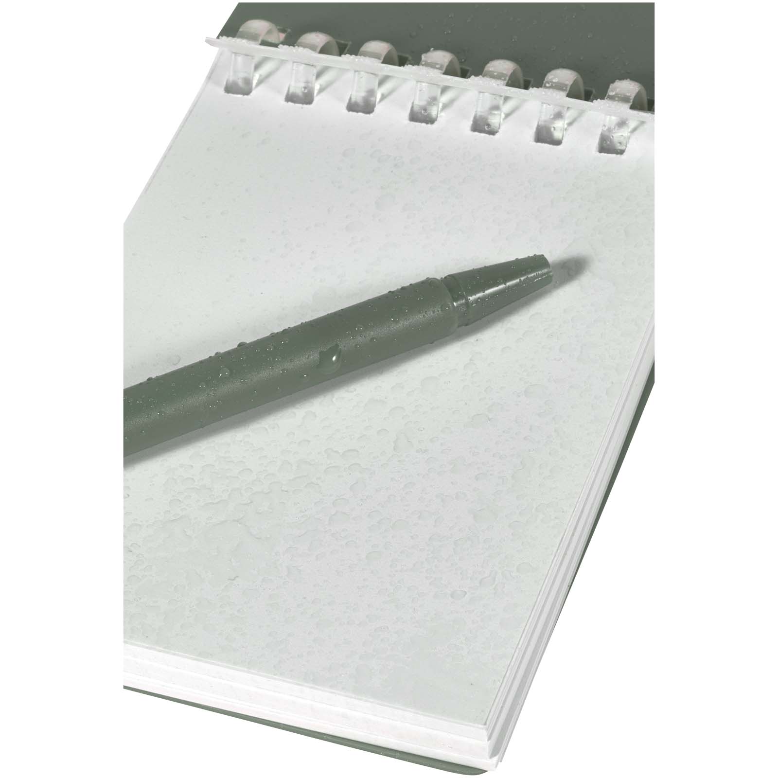 Lig Mini Recyceltes Outdoor-Softcover Notizbuch und Kugelschreiber Set (schwarze Mine)