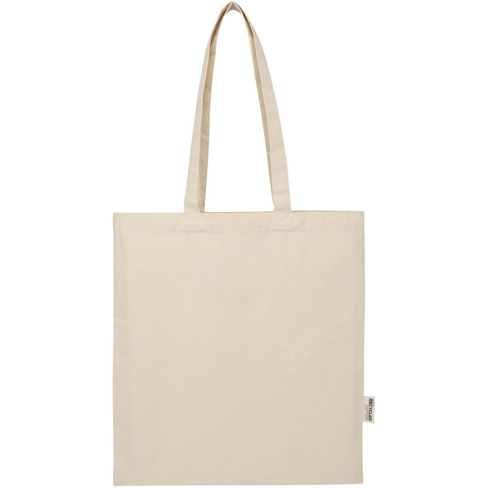 Madras Blend 140 g/m² Tragetasche aus GRS-recycelter Baumwolle 7L