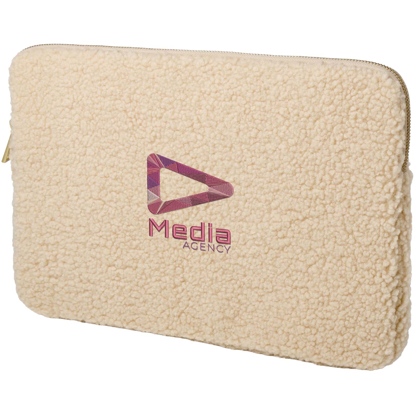 Bear 13" GRS-recycelte Sherpa Laptophülle 2 L 