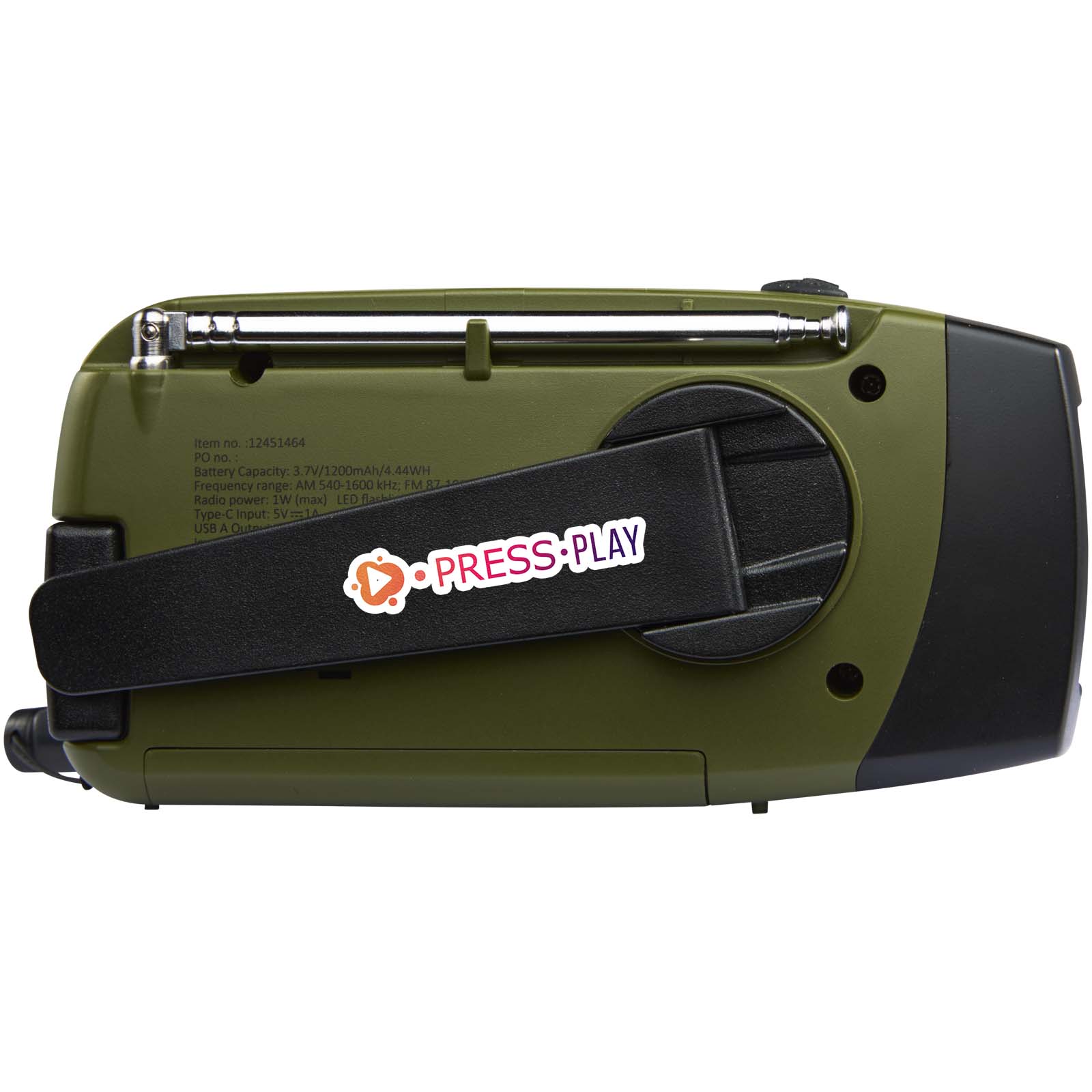 Avior RCS Notfunkgerät aus recyceltem Kunststoff