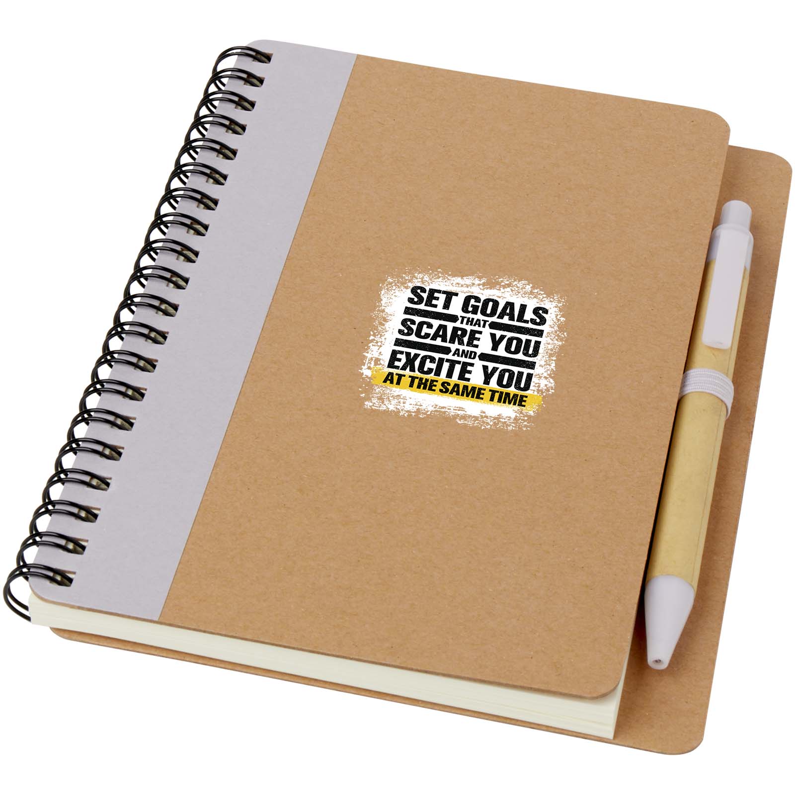 Priestly A6 Recycling Notizbuch mit Stift