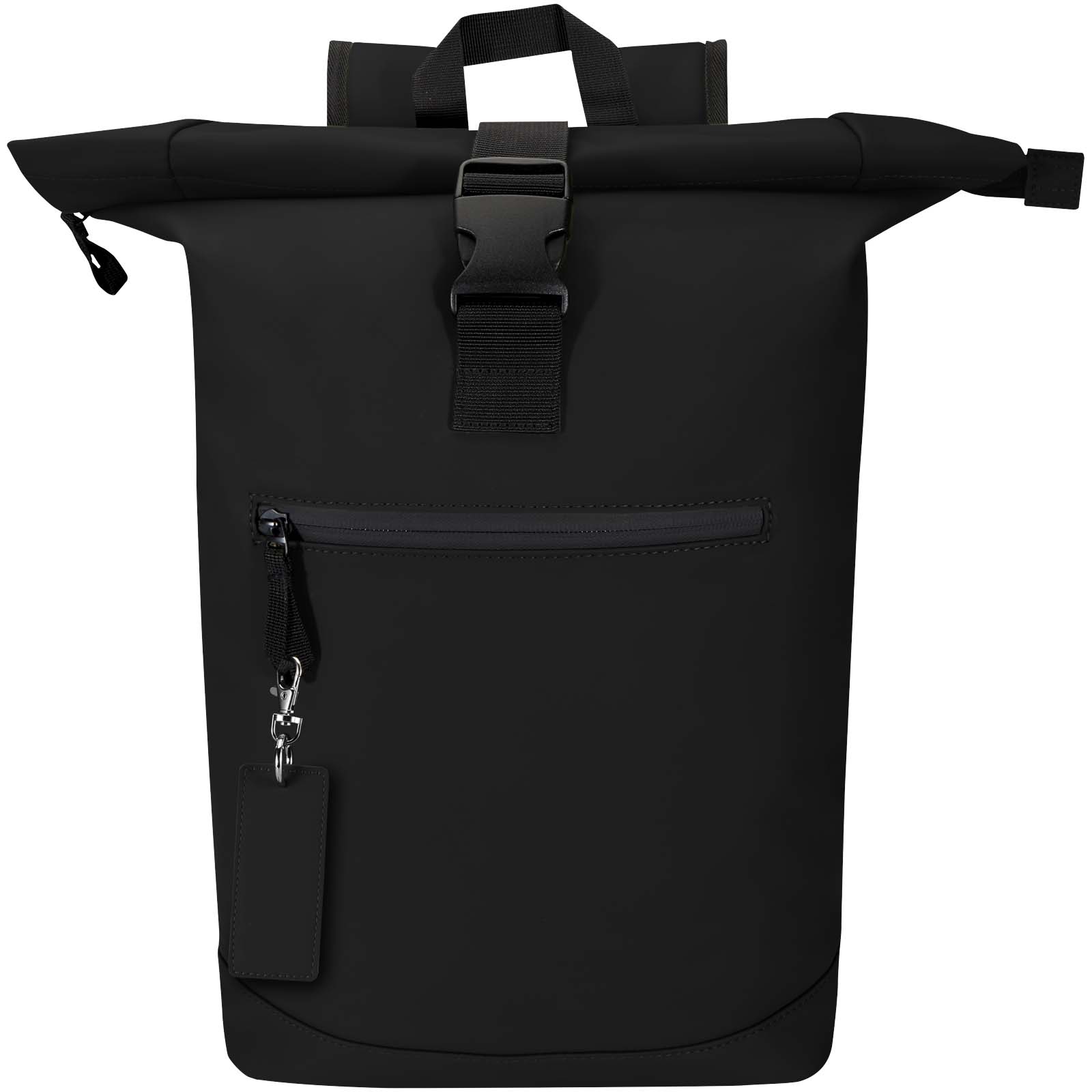 Resi Plus GRS recycelter rechteckiger Charm Schlüsselanhänger