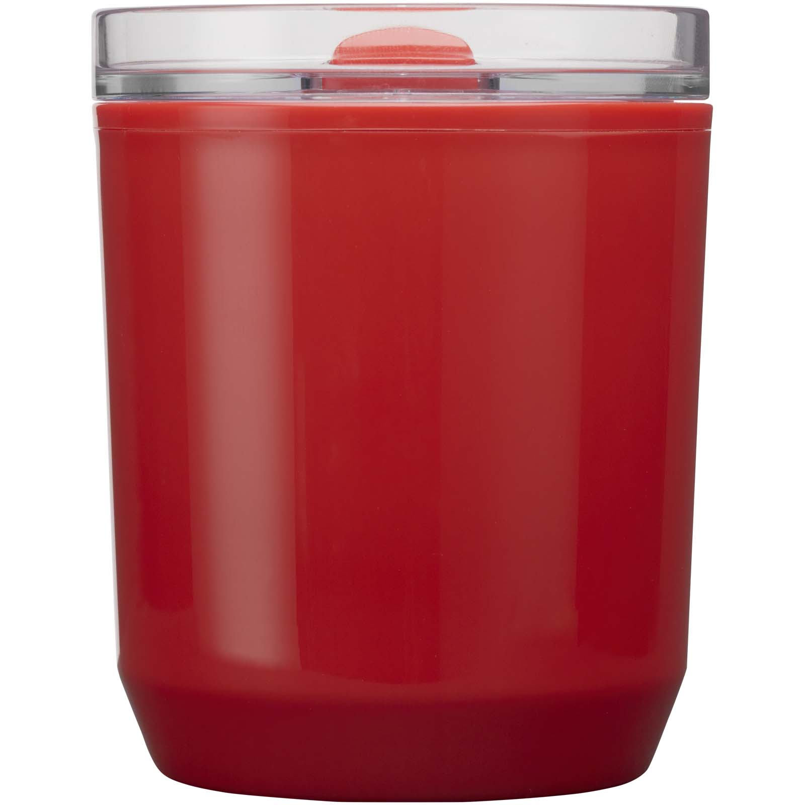 Hudson 180 ml doppelwandiger Becher aus recyceltem Kunststoff