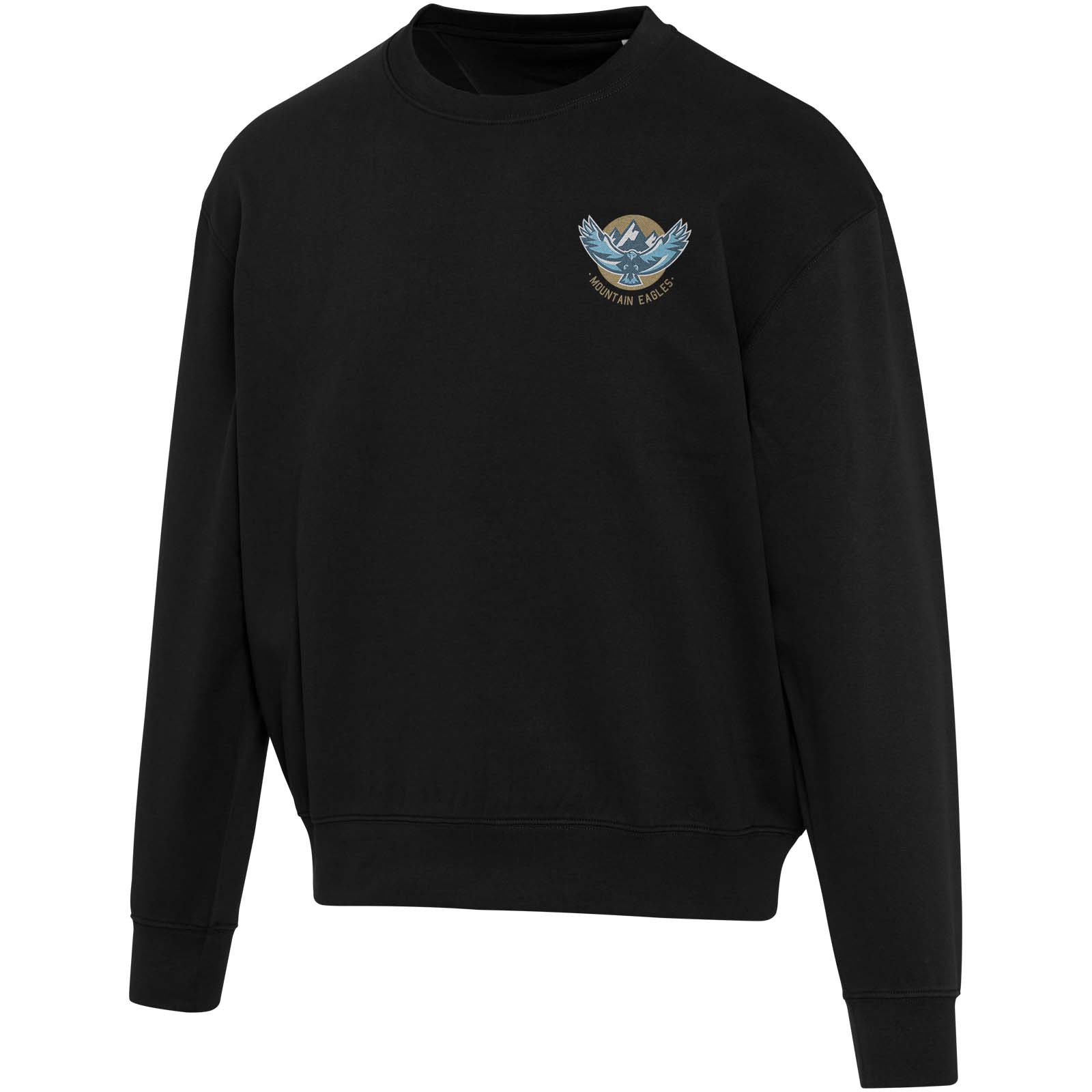Boris Pullover mit Rundhalsausschnitt in Übergröße aus recycelter 280 g/m2 Bio Baumwolle (OCS), unisex