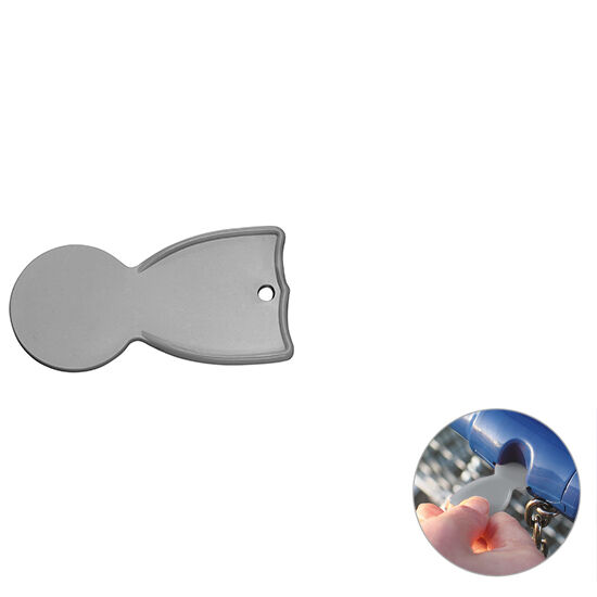 Recycling Einkaufswagenlöser in 1€ Größe