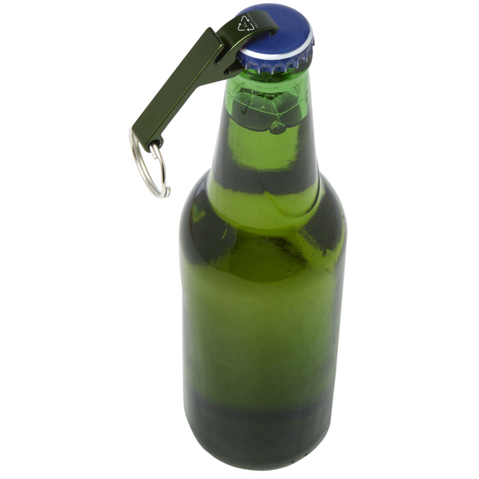 Tao Schlüsselanhänger mit Flaschen- und Dosenöffner aus recyceltem RCS Aluminium
