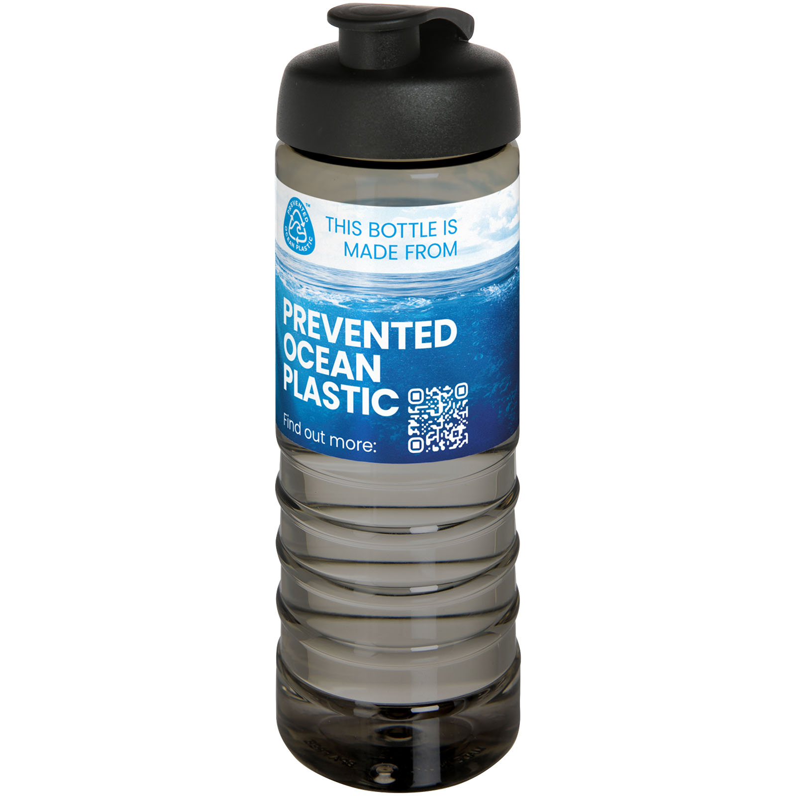 H2O Active® Eco Treble 750 ml Sportflasche mit Stülpdeckel