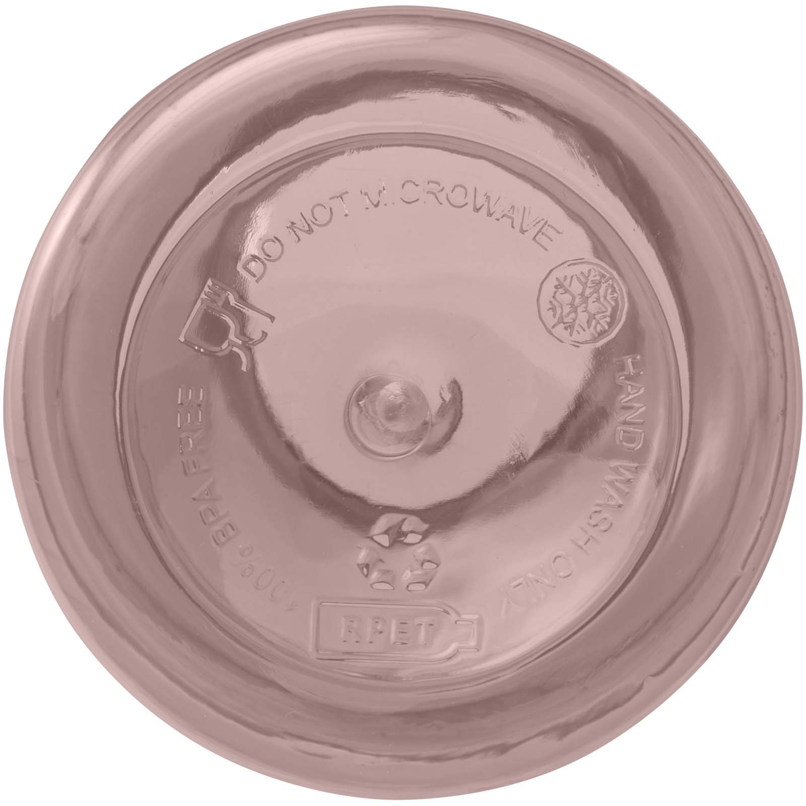 Oregon 400 ml RCS-zertifizierte Trinkflasche aus recyceltem Kunststoff mit Karabiner 