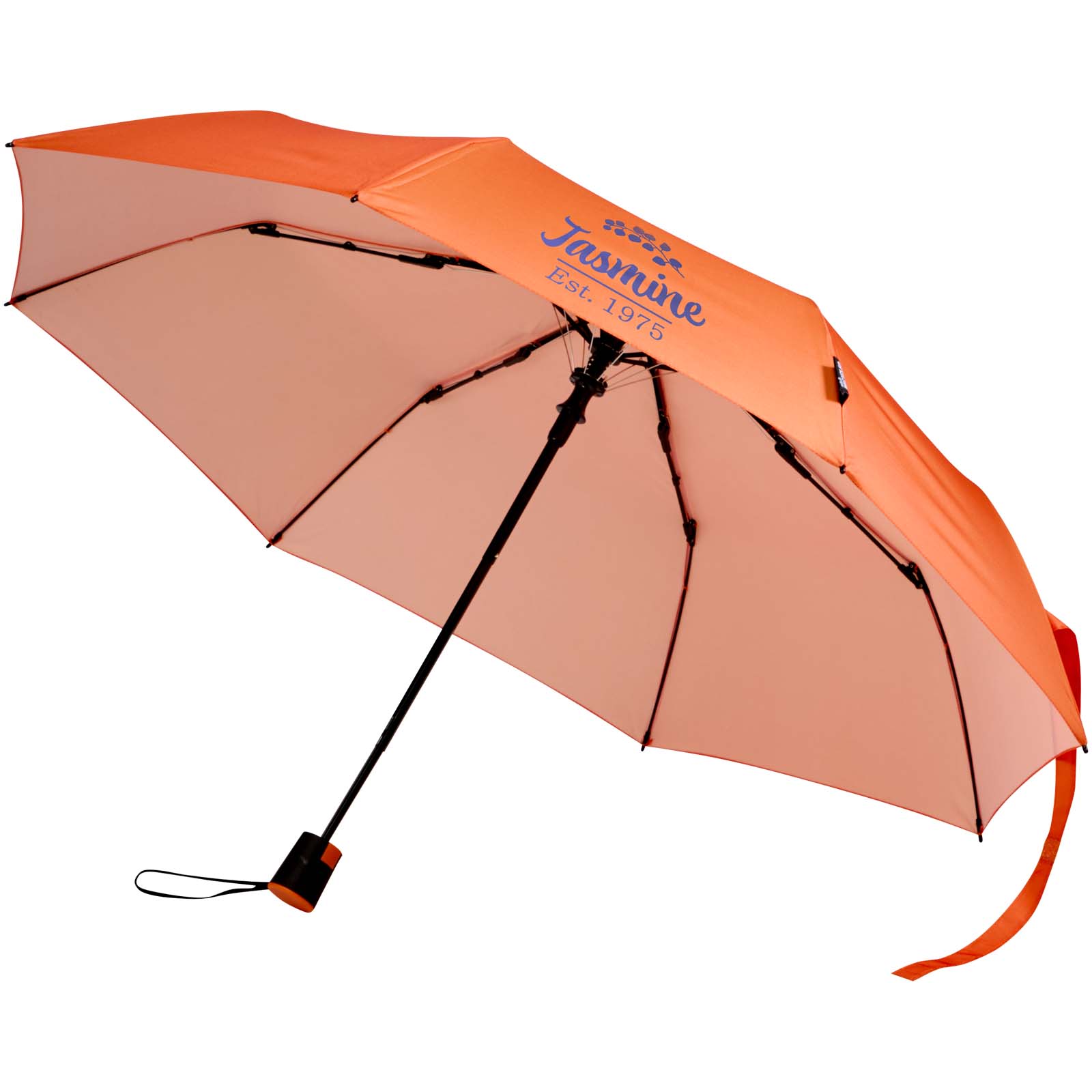 Agnes 21" faltbarer RPET-Regenschirm mit automatischer Öffnung