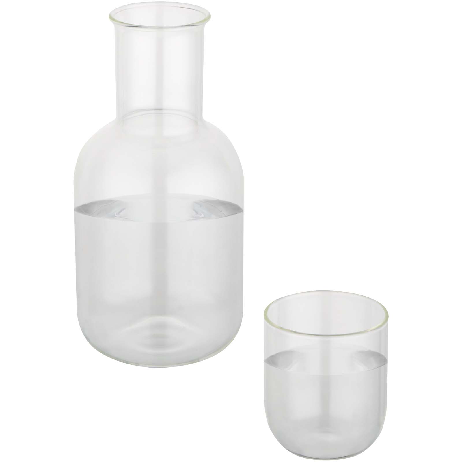 Amelie Set aus Glaskaraffe und Tasse, matt Amelie Set aus Glaskaraffe und Tasse, matt