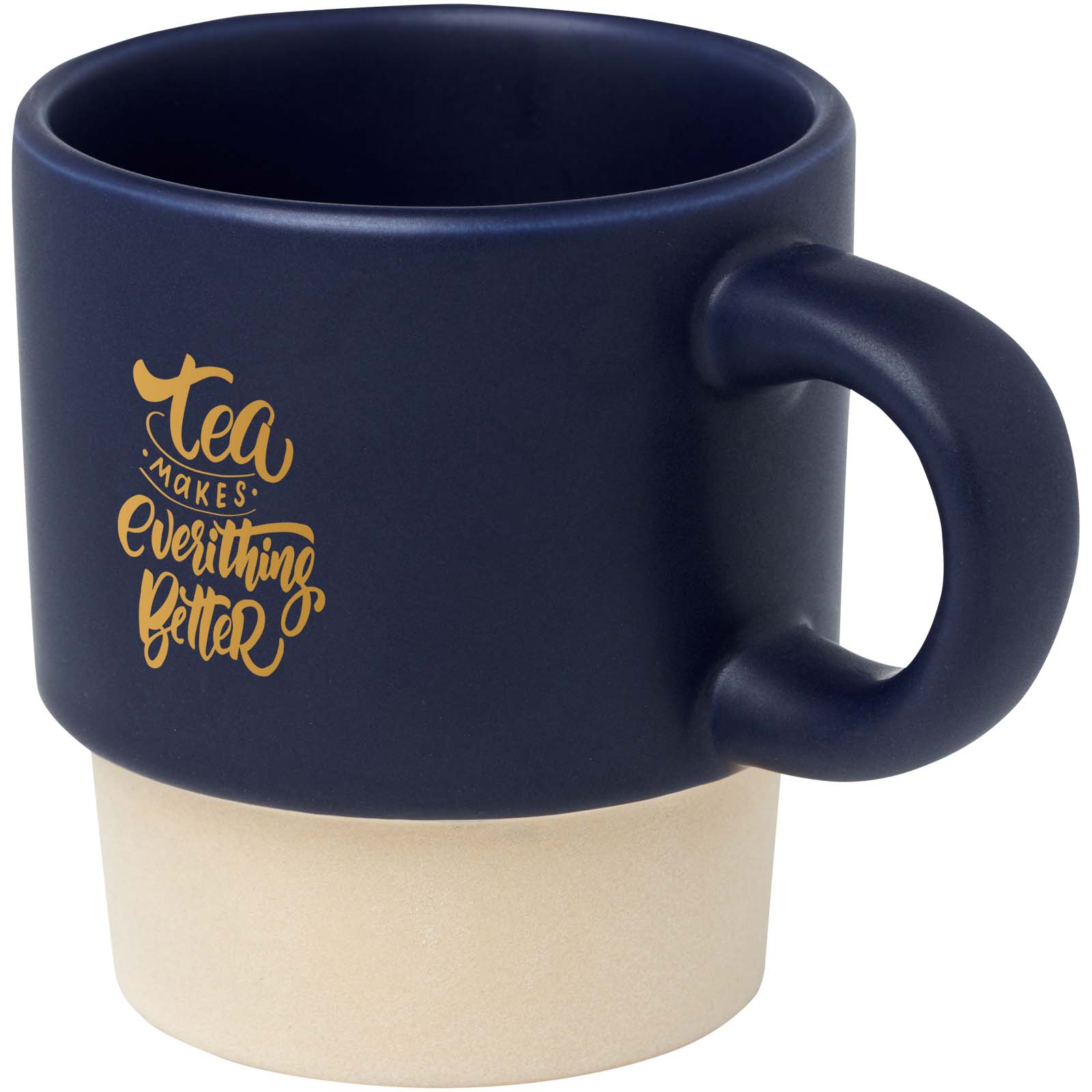 Olympia 130 ml stapelbarer Expresso Becher mit Tonboden