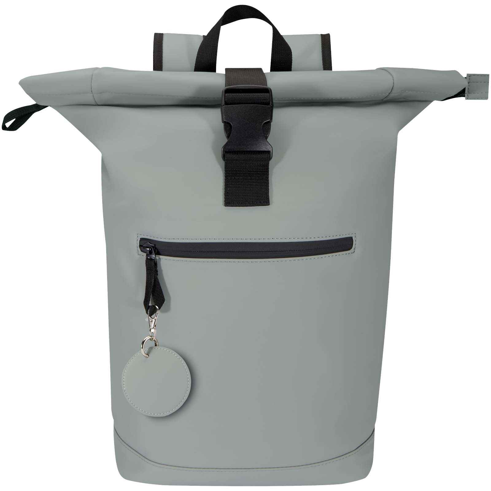 Resi Plus GRS recycelter runder Charm Schlüsselanhänger