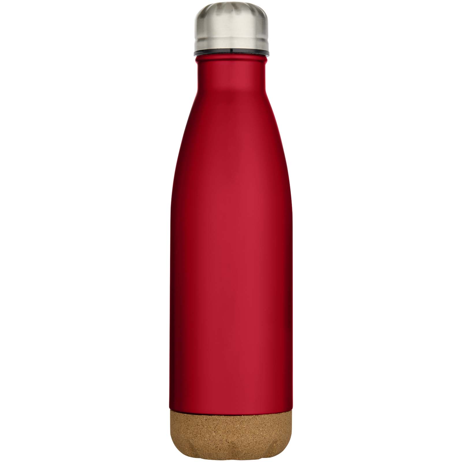 Cove 500 ml doppelwandige, vakuumisolierte Trinkflasche aus Edelstahl mit Korkdetails