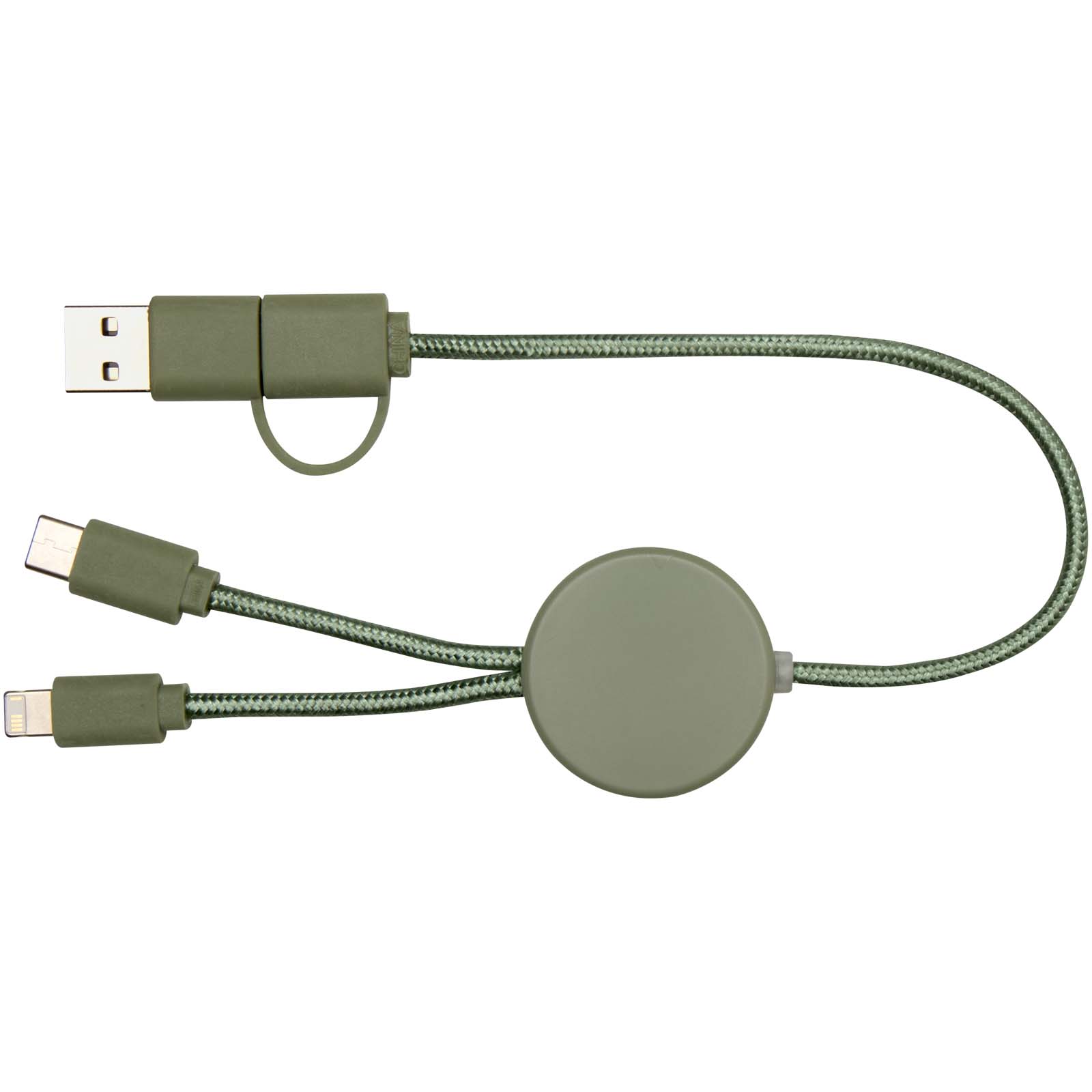 Citala 30 cm 5-in-1 Kabel aus recyceltem Kunststoff für Datenübertragung und 27W Schnellladung