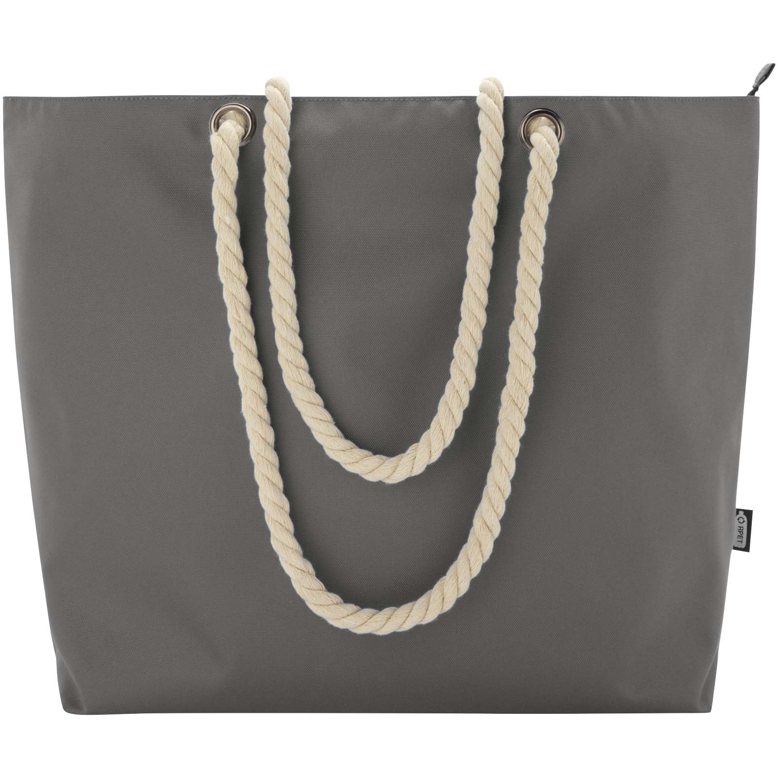 Panama Strandkühltasche mit Kordelgriffen aus recyceltem GRS-Material, 23L
