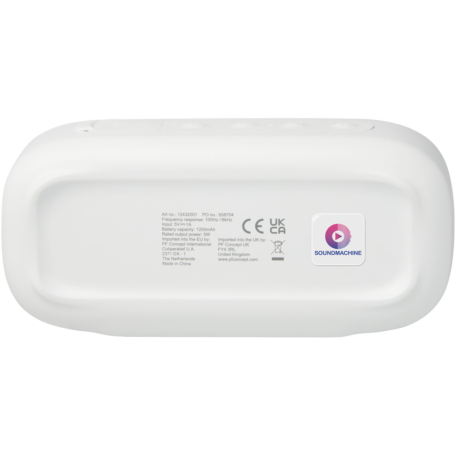 Stark 2.0 Bluetooth® Lautsprecher aus recyceltem Kunststoff, 5W, IPX5 