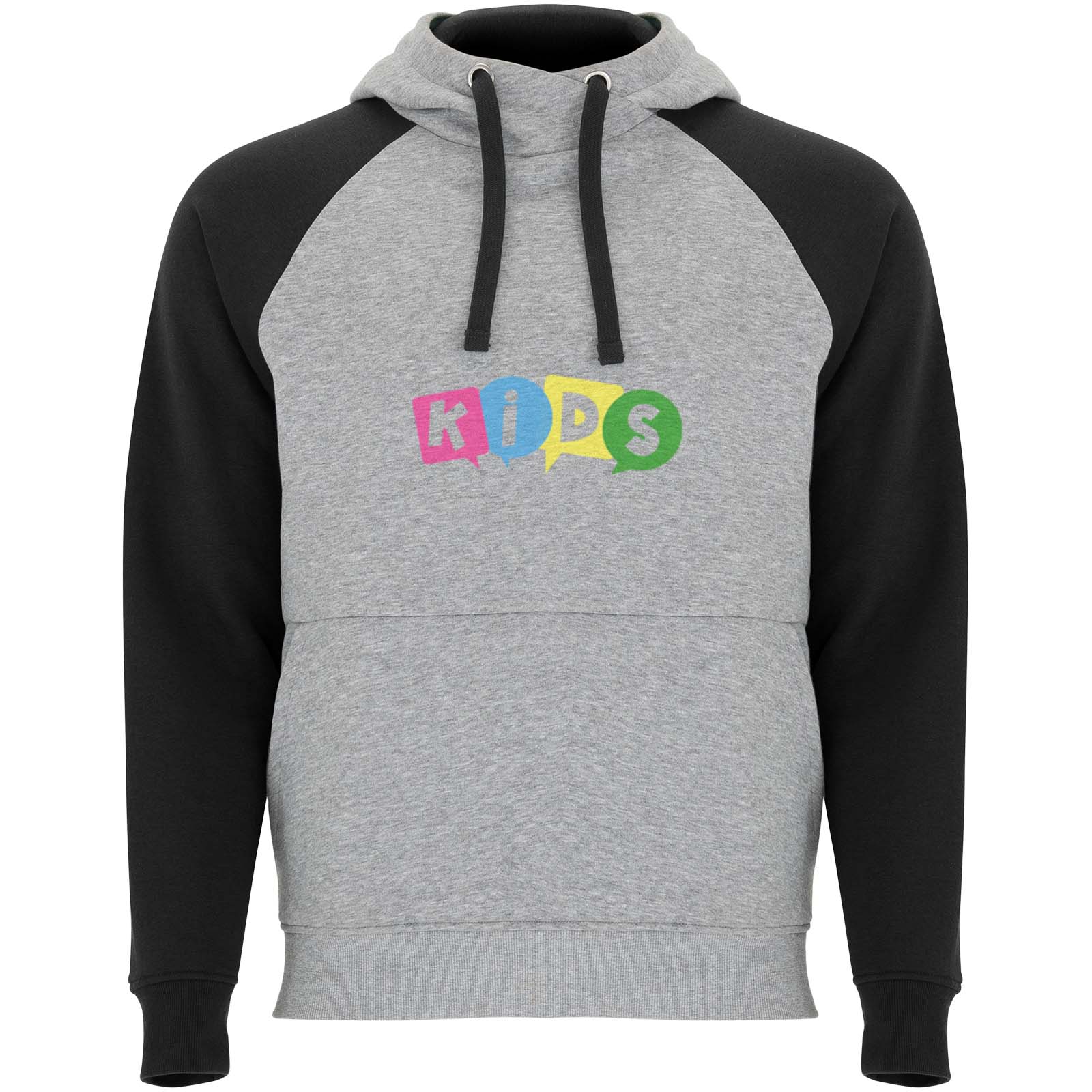 Badet 280 g/m² zweifarbiger Kapuzenpullover für Kinder