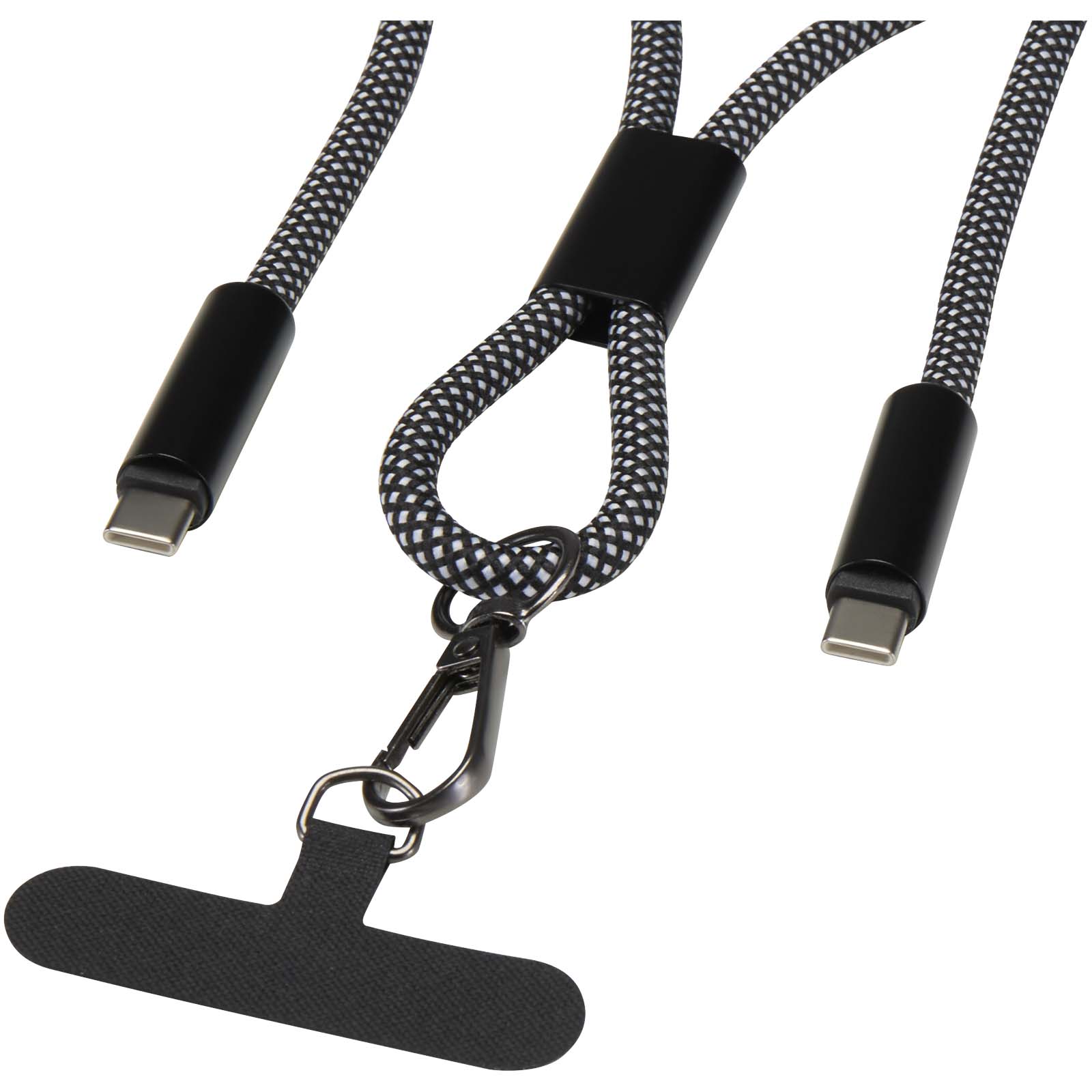 SMART 65W RPET Ladekabel mit Lanyard