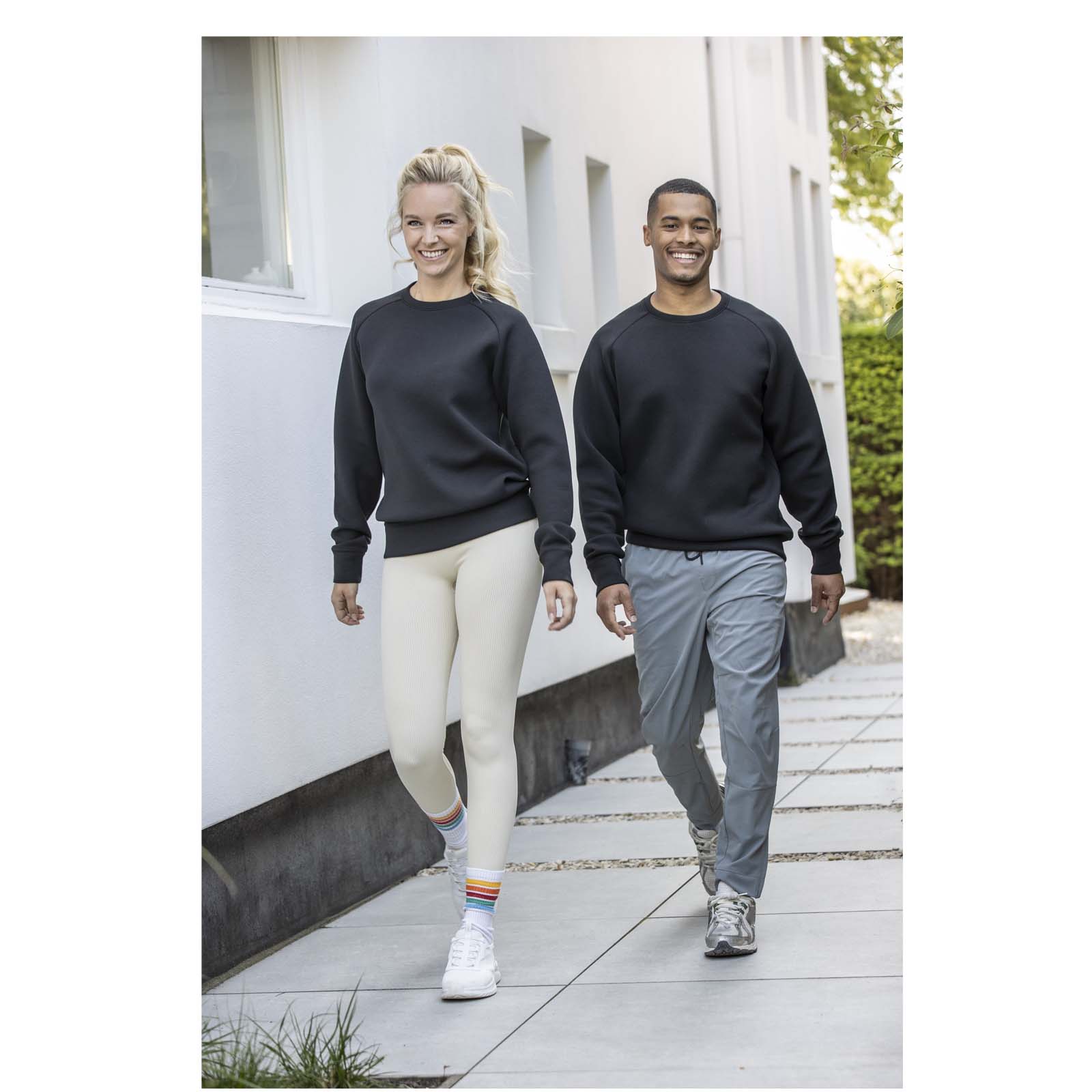 Yukon 350 g/m² Sportpullover mit Rundhalsausschnitt und Interlock Strick Unisex