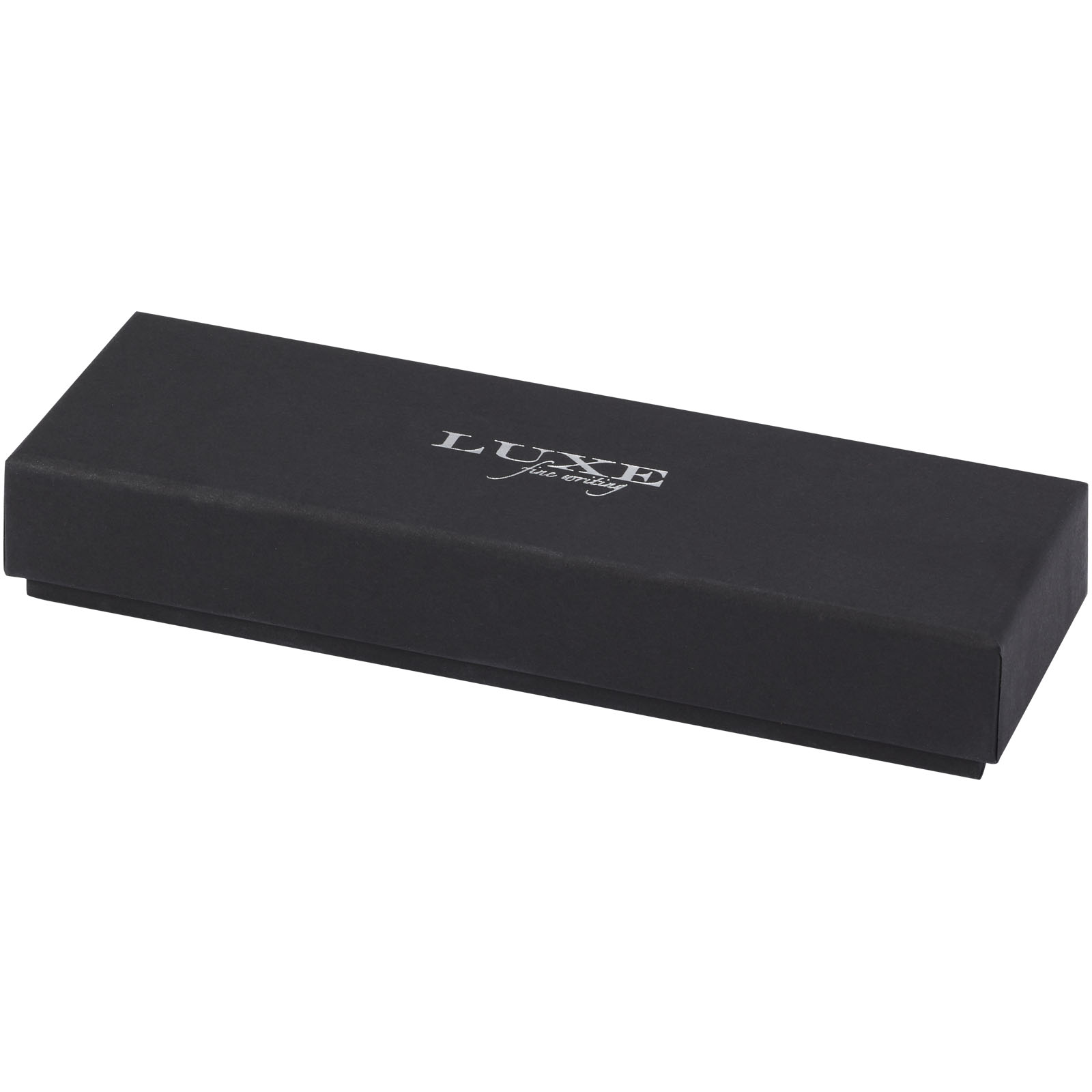 Lucetto Set mit Kugelschreiber und Tintenroller aus recyceltem Aluminium (schwarze Mine)