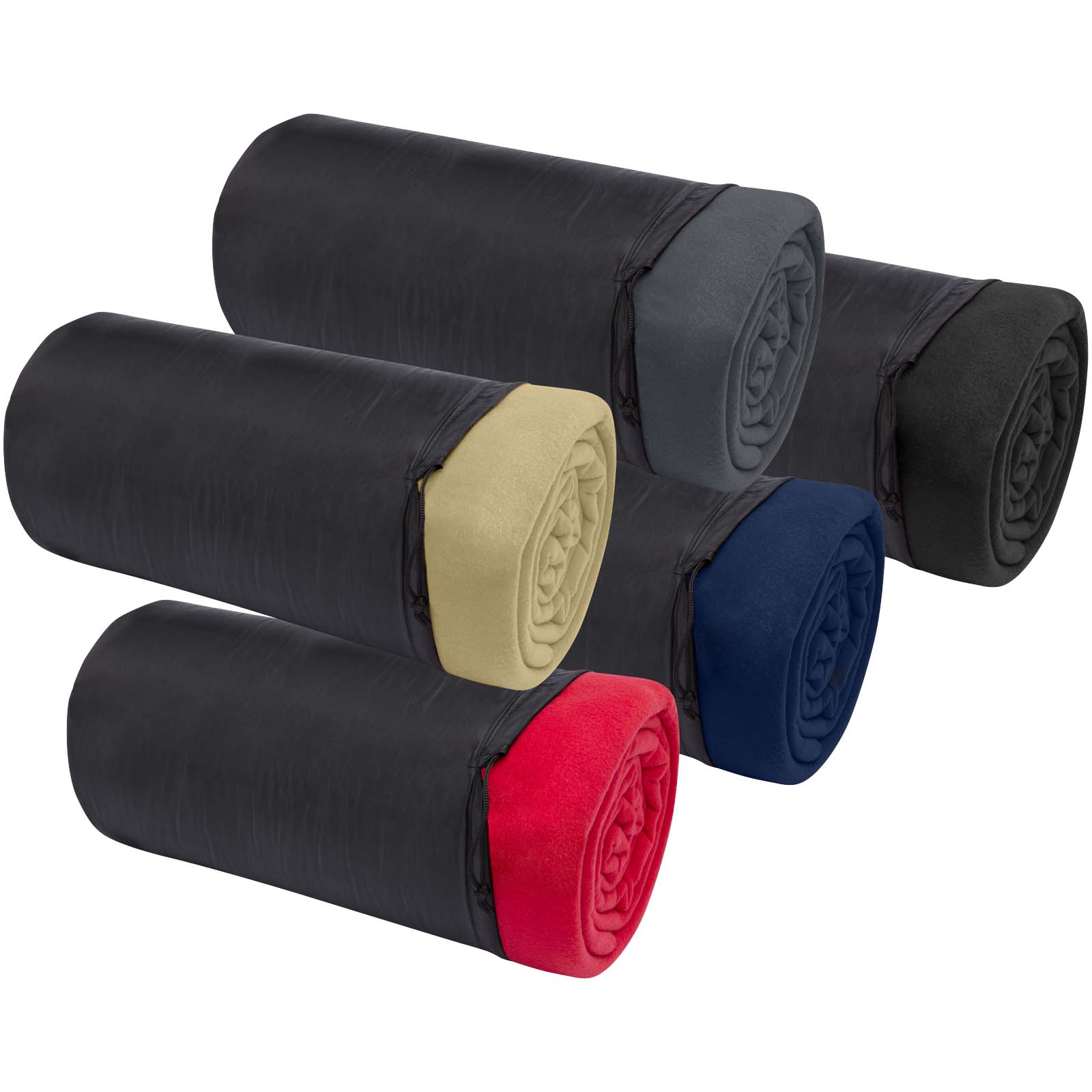 Huggy Fleecedecke mit Hülle 220 × 250 cm