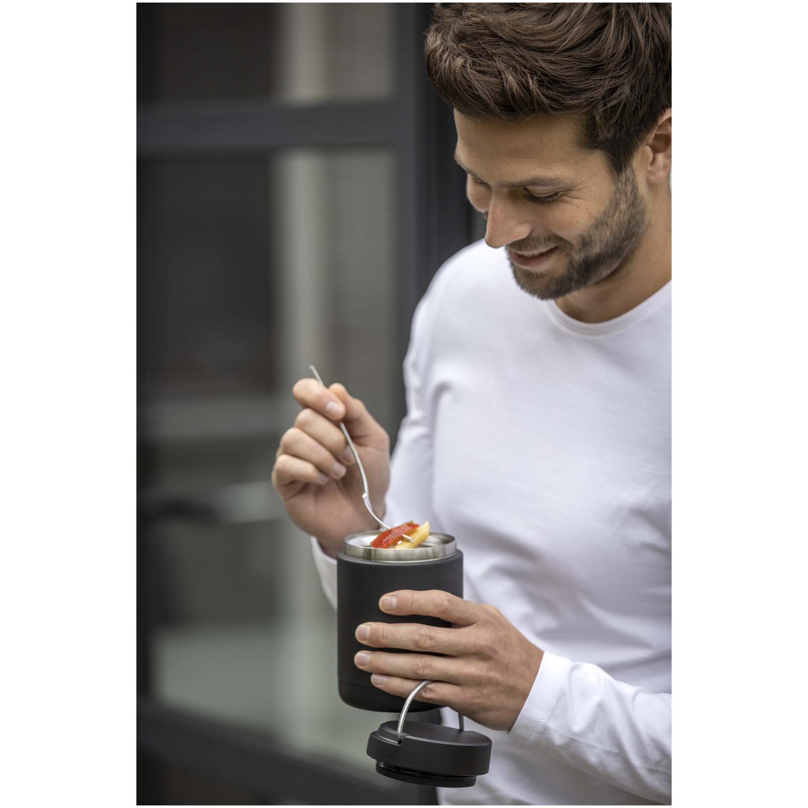 Doveron 500 ml isolierter Lunchpot aus recyceltem Edelstahl