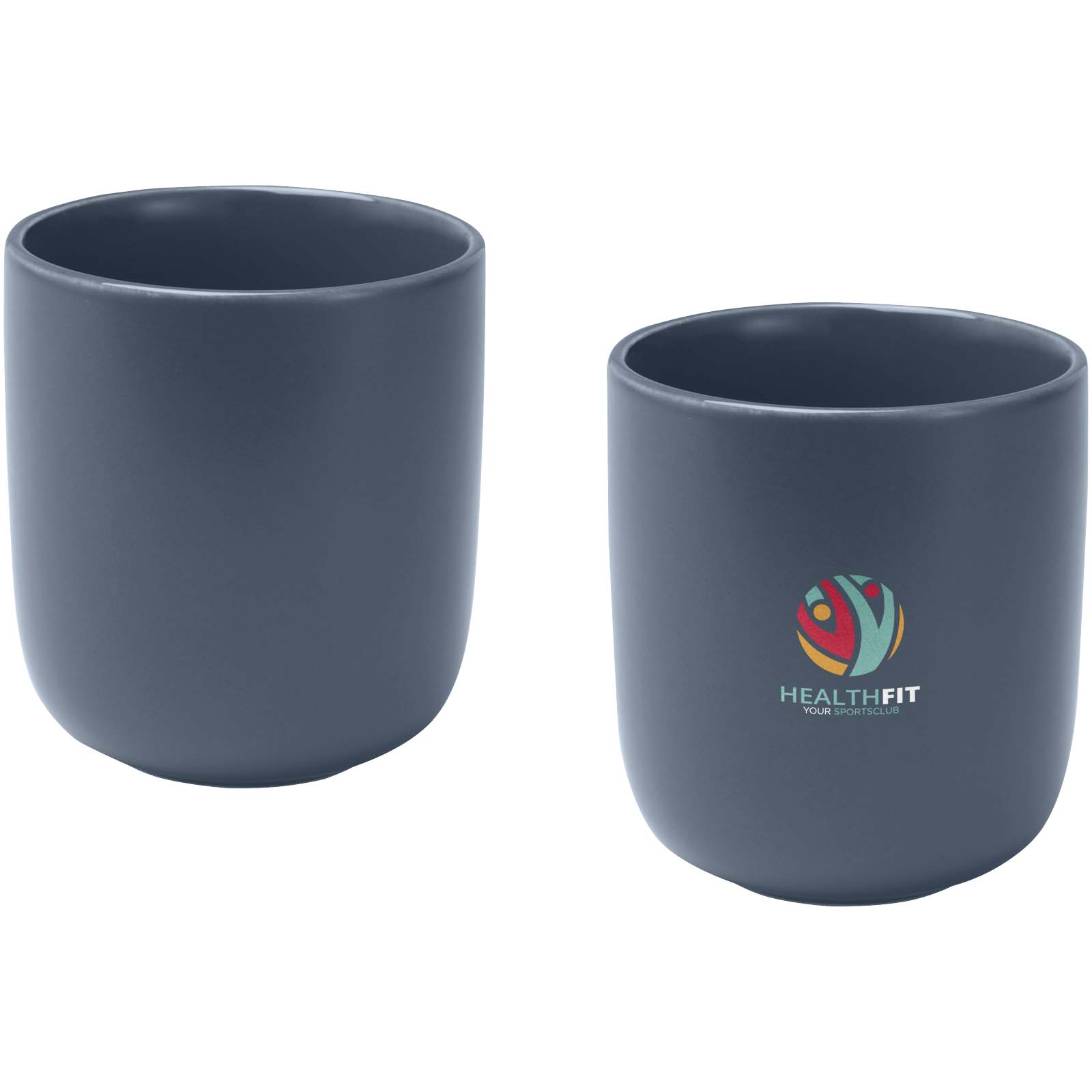 Male 200 ml Keramiktassen – 2er-Set, matt
