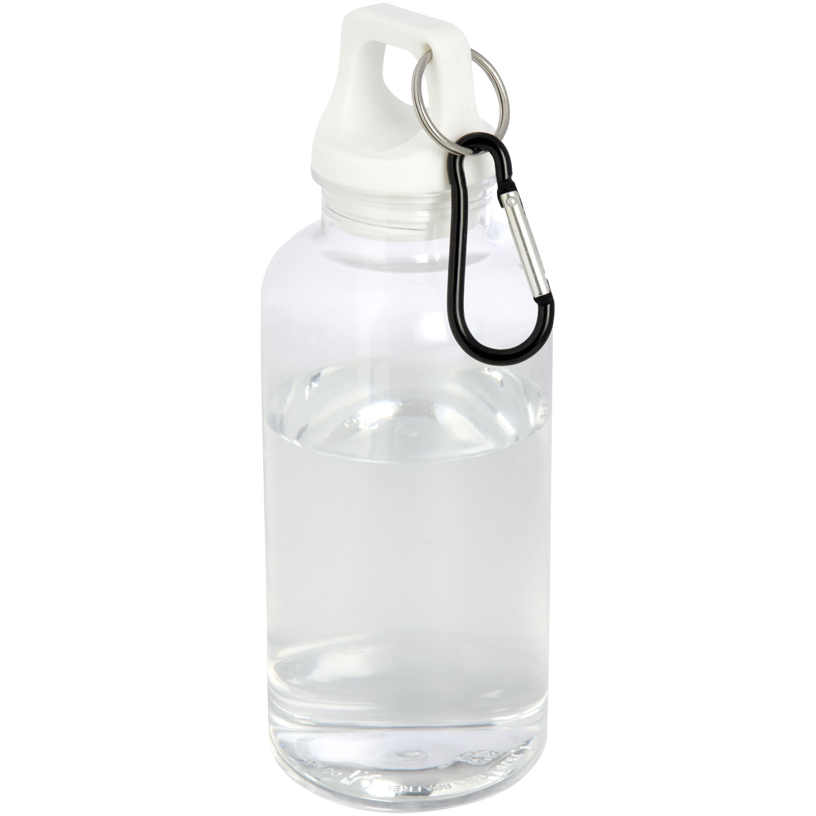 Oregon 400 ml RCS-zertifizierte Trinkflasche aus recyceltem Kunststoff mit Karabiner Oregon 400 ml RCS-zertifizierte Trinkflasche aus recyceltem Kunststoff mit Karabiner