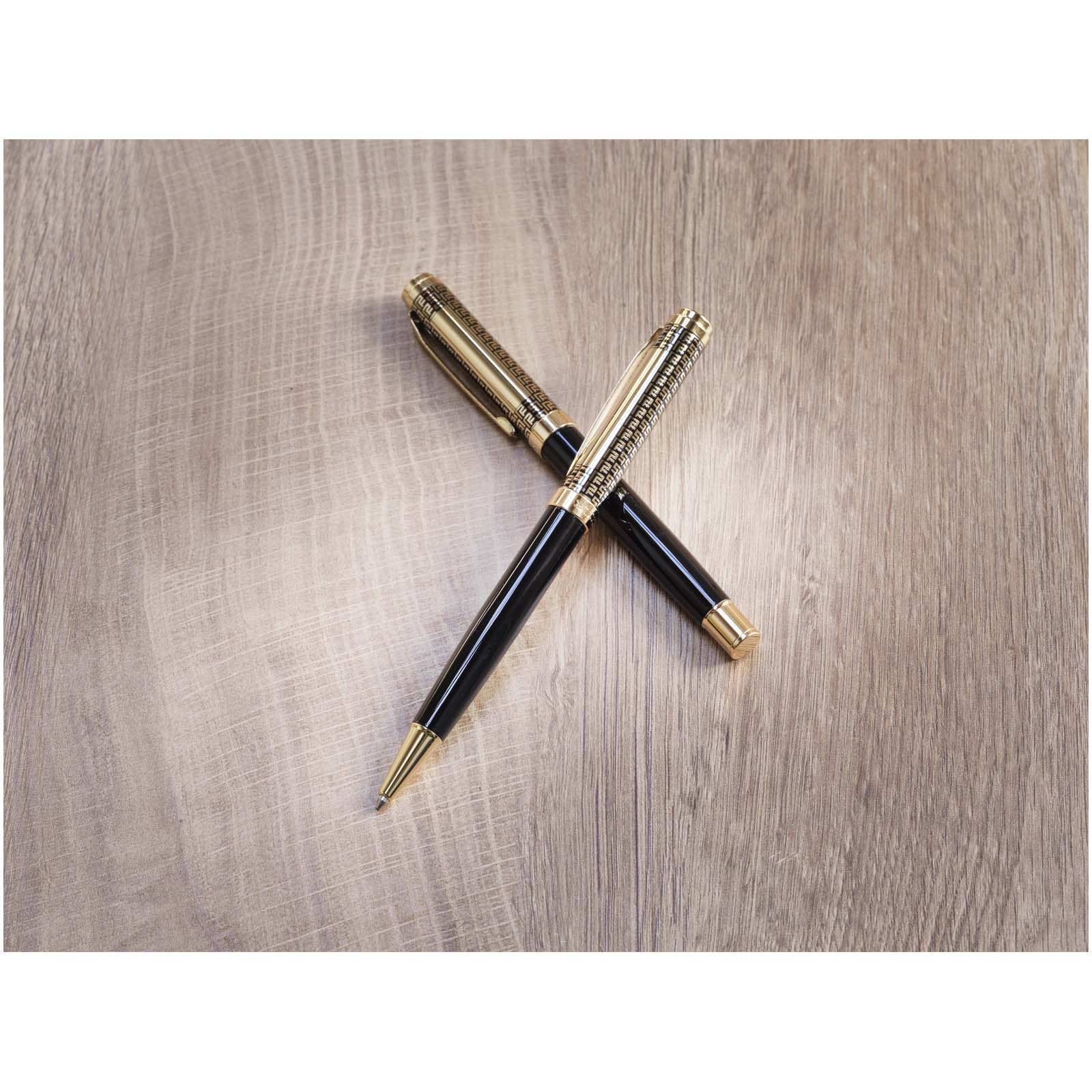 Legato Kugelschreiber und Tintenroller Set (blaue Mine)