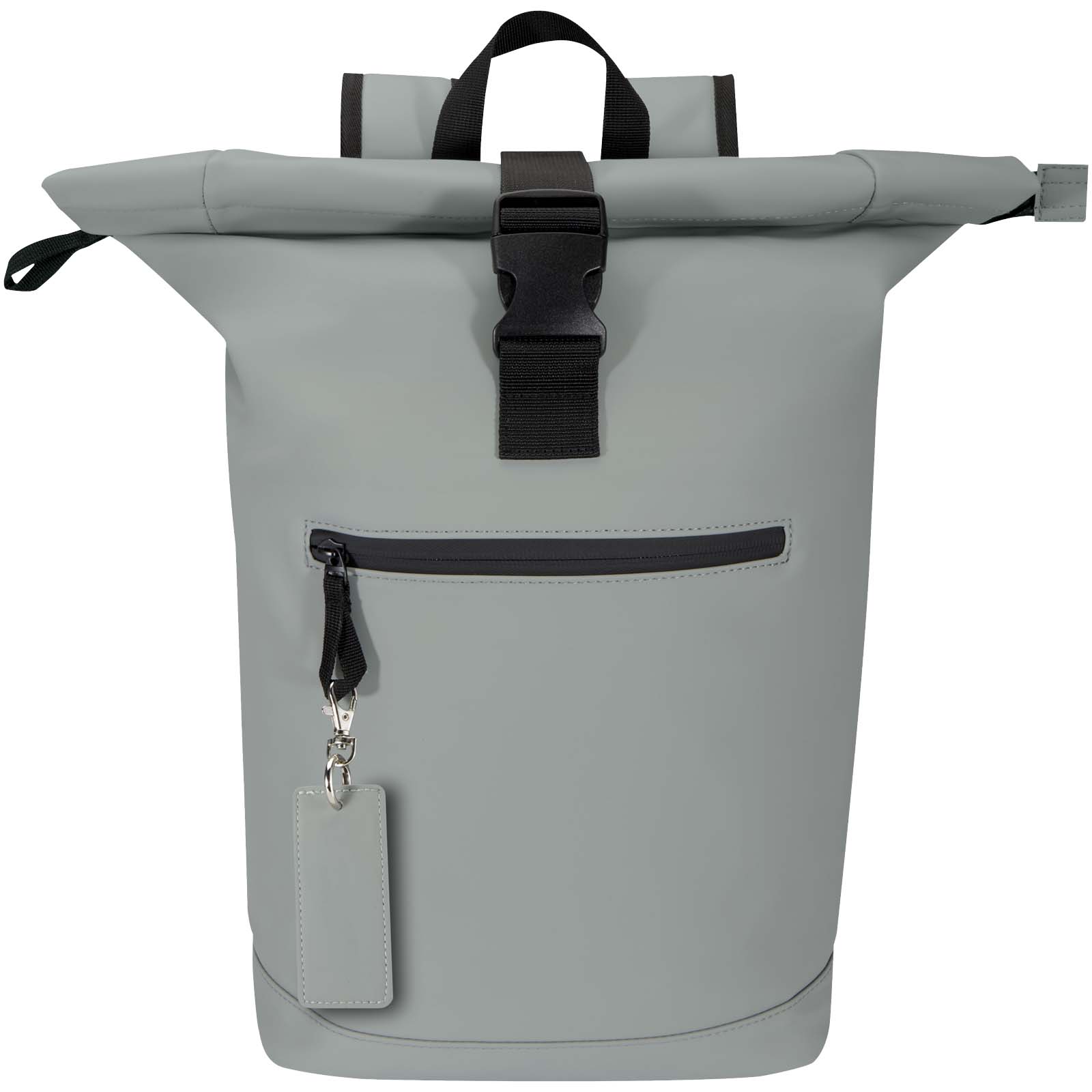 Resi Plus GRS recycelter rechteckiger Charm Schlüsselanhänger