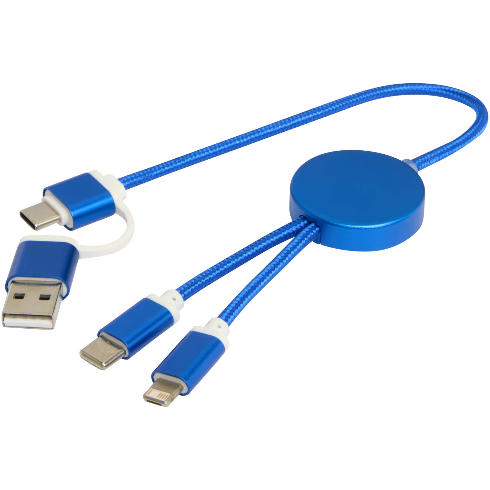 Alasia 30 cm 5-in-1 Kabel aus recyceltem Kunststoff für Datenübertragung und 27W Schnellladung