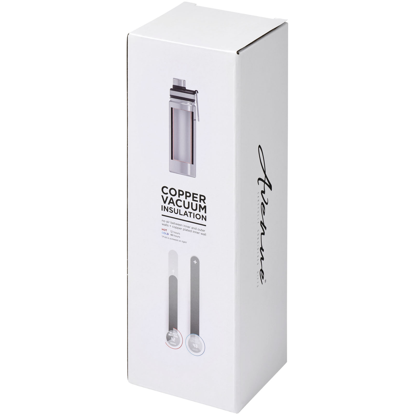 Gessi 590 ml Kupfer-Vakuum Isolierflasche