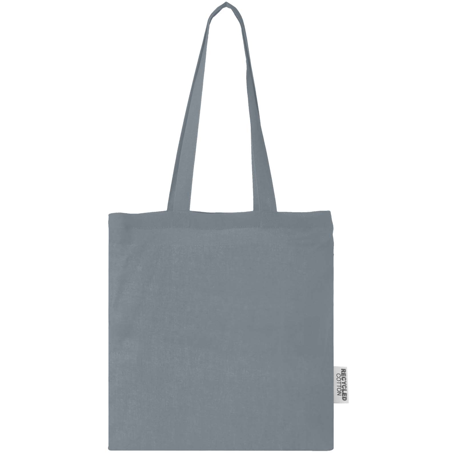 Madras 140 g/m² Baumwoll Tragetasche aus GRS recycelter Baumwolle, 7L